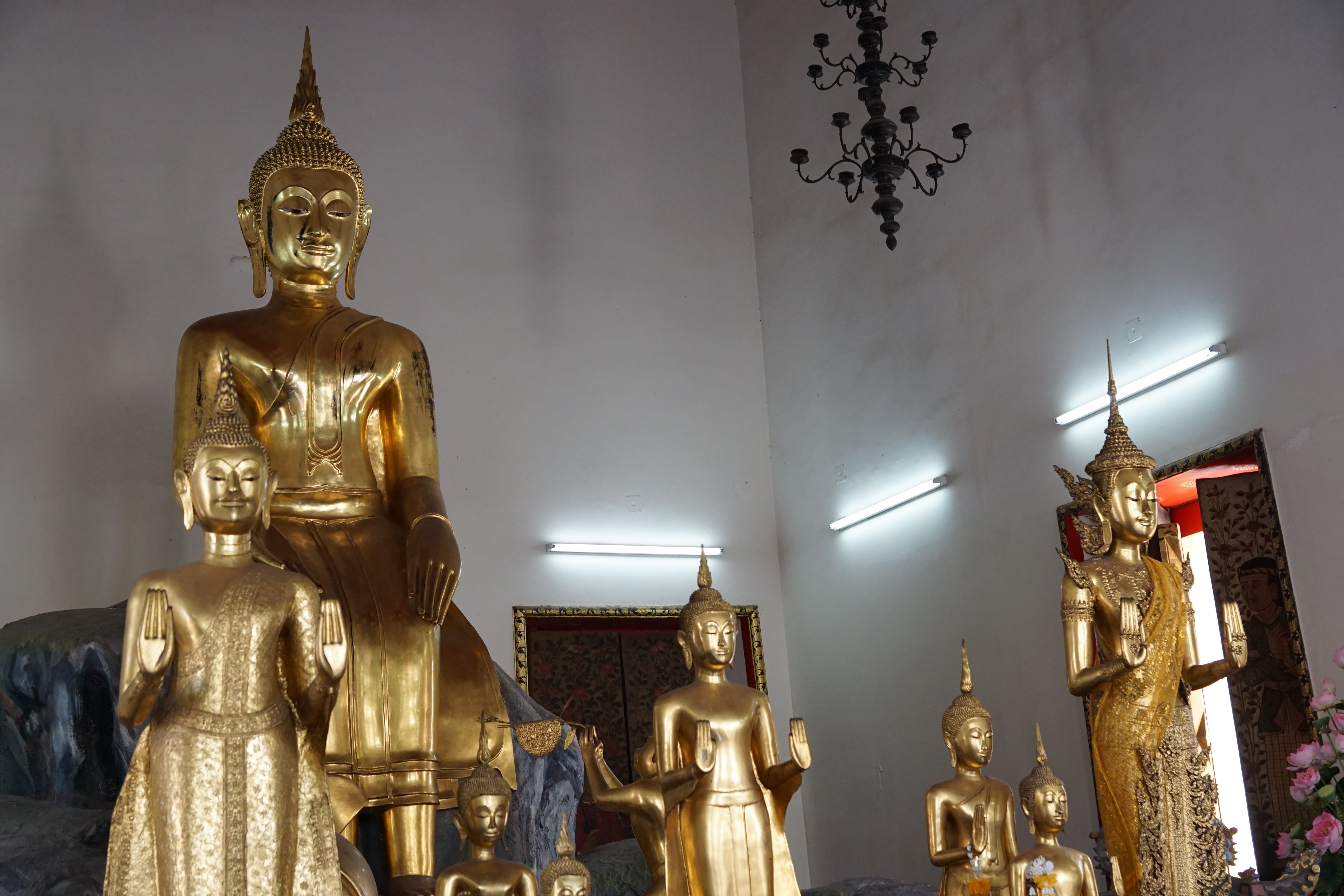 thailand, body, recovery, color, built structure, old, holidays, representation, art, art and craft, traditionally, pillar, golden, religion, beautiful, HD Wallpaper
