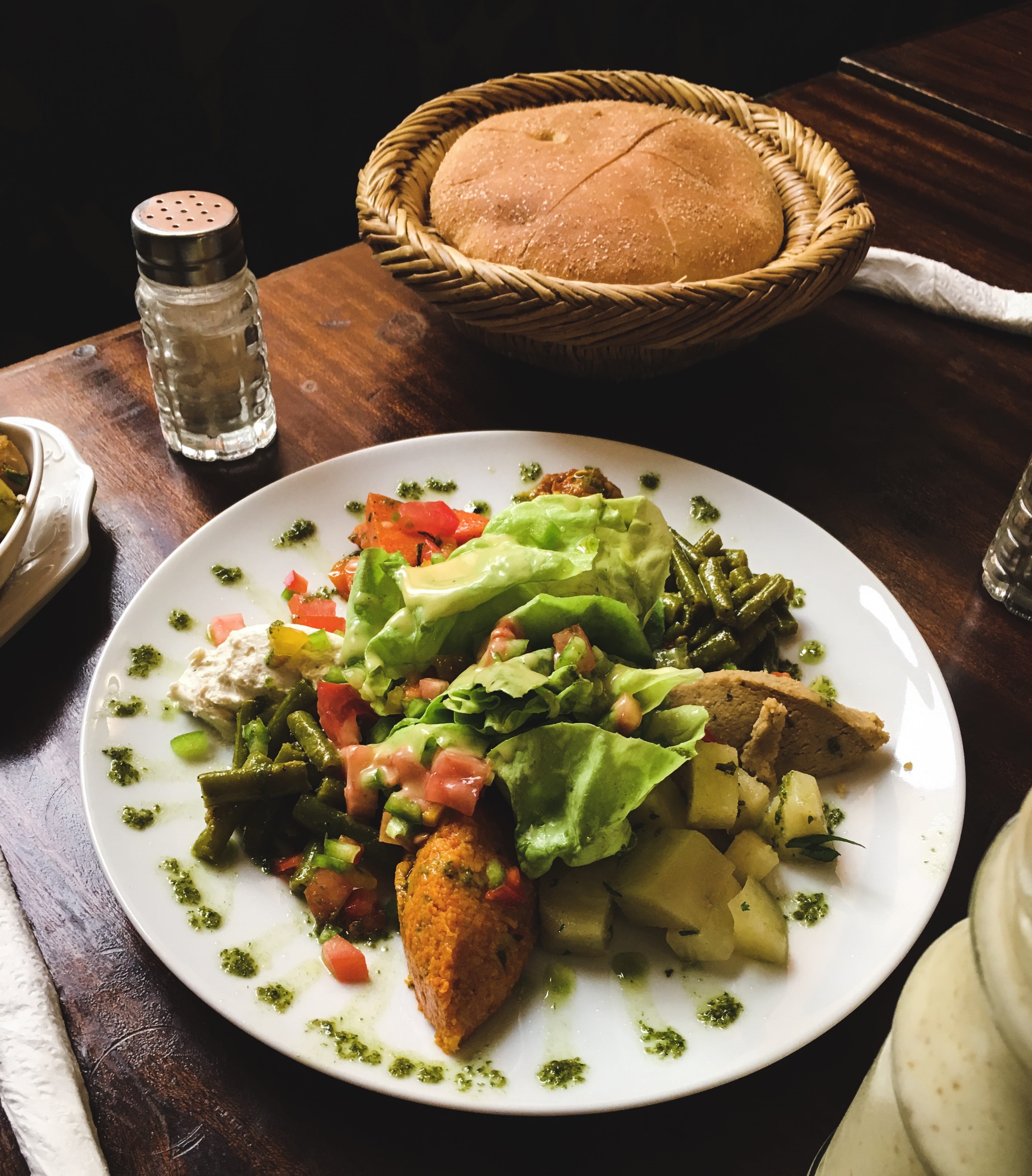 food and drink, glass, tomato, bread, food, healthy eating, freshness, ready-to-eat, garnish, fruit, high angle view, morocco, meal, vegetarian food, still life, Phone HD Wallpaper