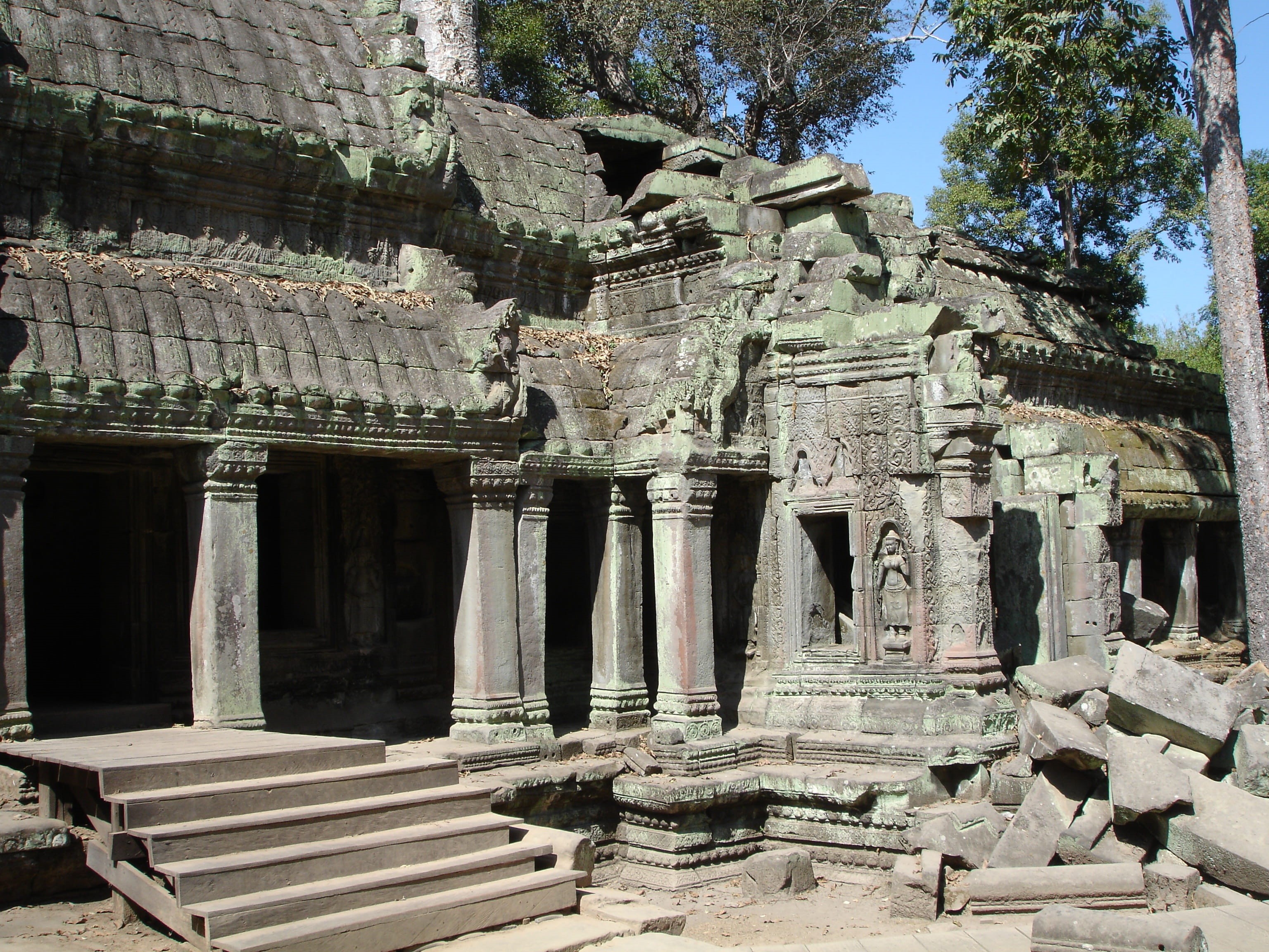 Cambodia, Old, famous Place, architecture And Buildings, nature, carving - Craft Product, serene, no people, place of worship, history, world heritage, HD Wallpaper