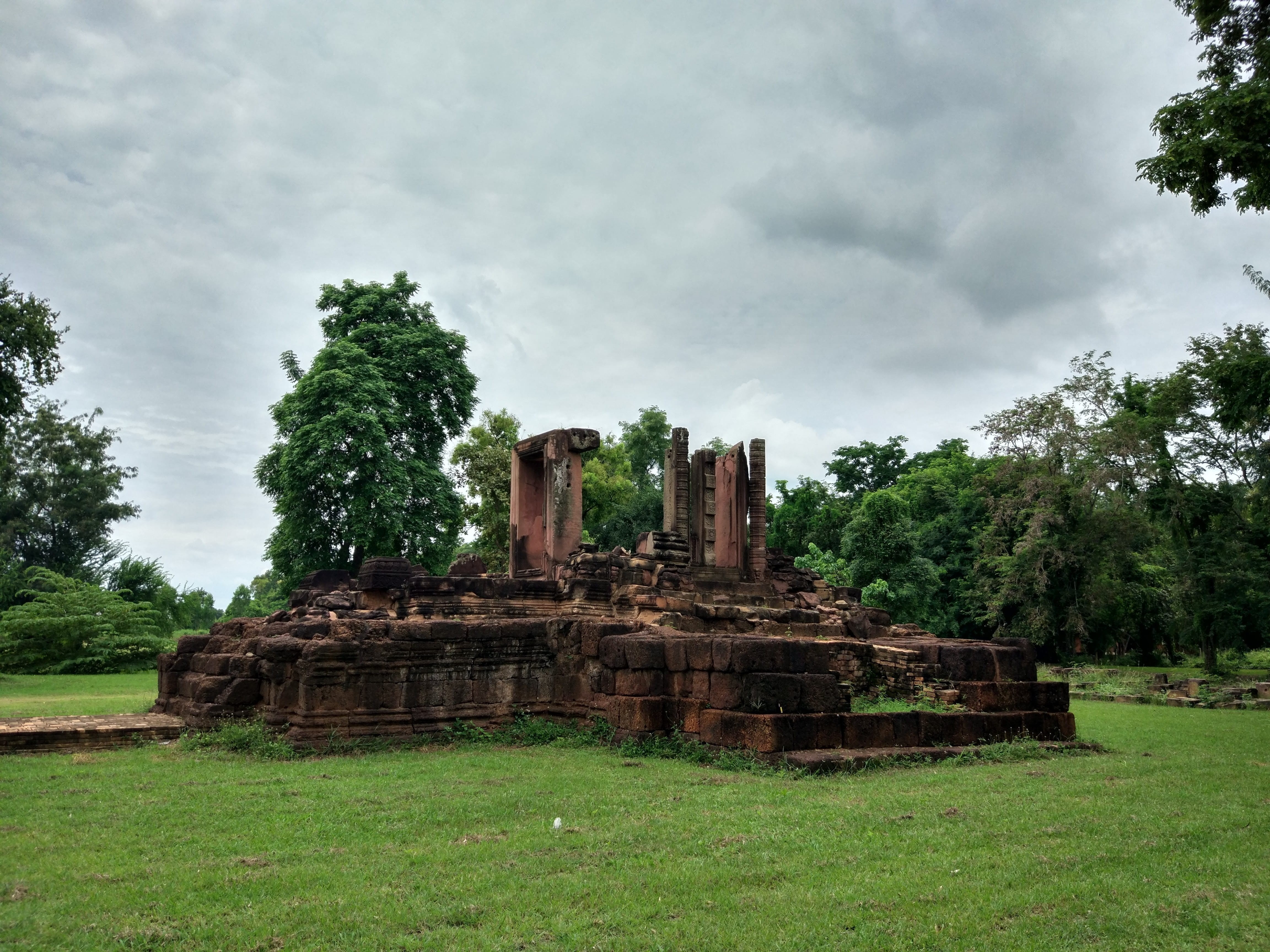 monument, archaeology, ruined, stone Material, khmer, plant, no people, cambodia, built Structure, old, the Past, history, architecture And Buildings, religion, HD Wallpaper