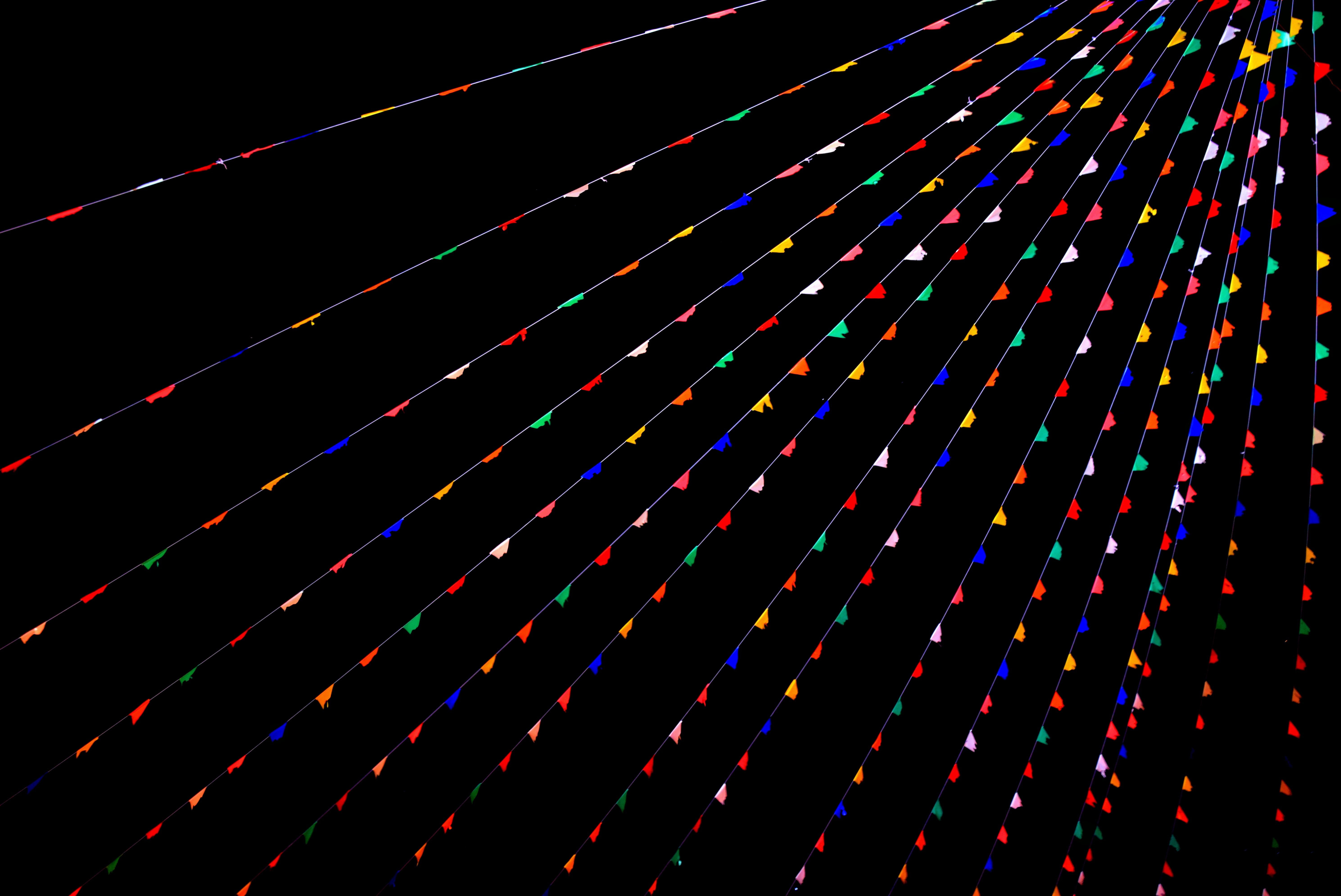 fair, natural, light - natural phenomenon, multi colored, glowing, sea, thailand, urban, decorate, no people, nature, laser, variation, motion, streamers, HD Wallpaper