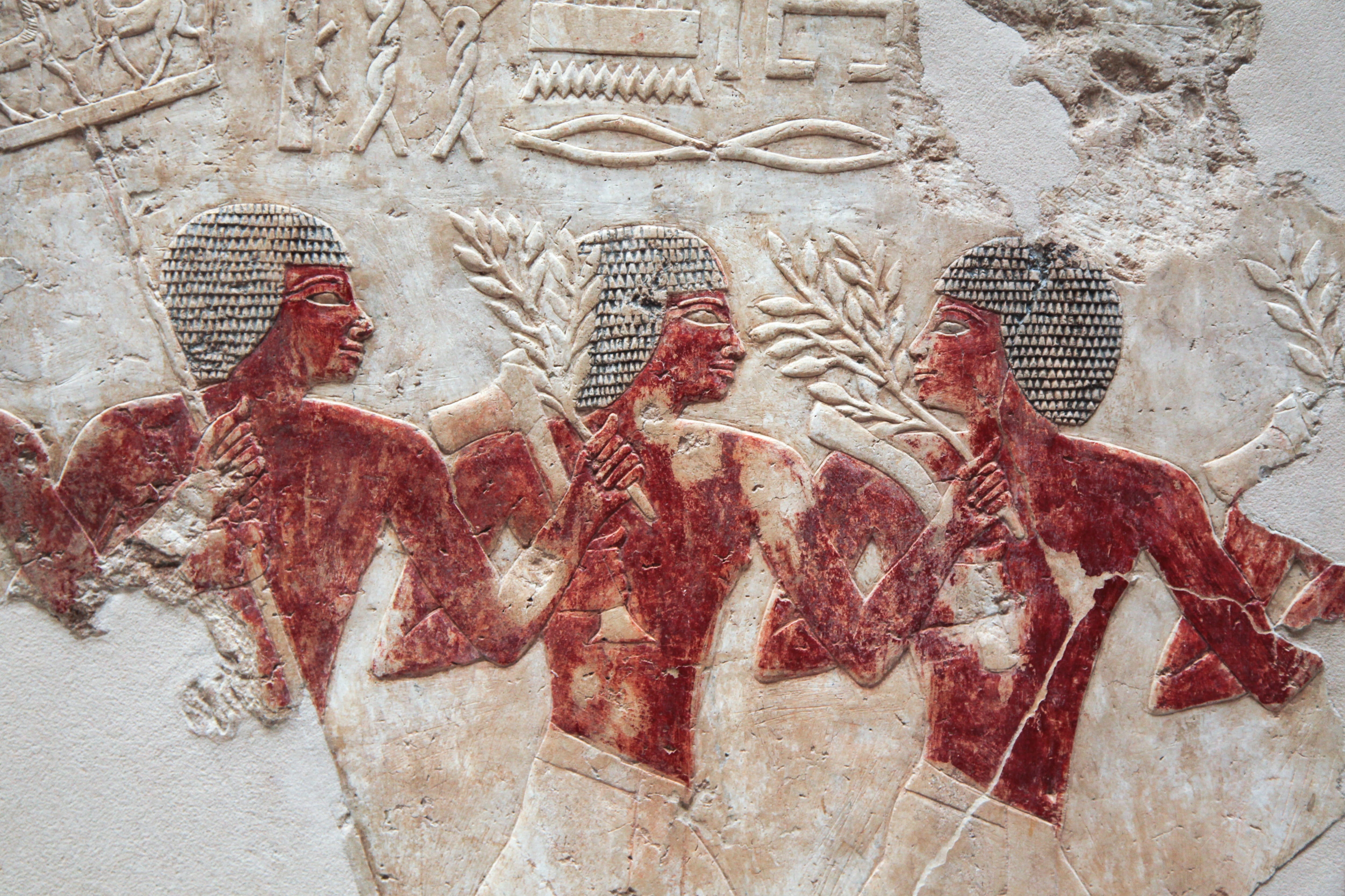 religion, working men, human representation, symbols, stone, white, archeology, carving - craft product, bas relief, no people, egyptian, male likeness, HD Wallpaper