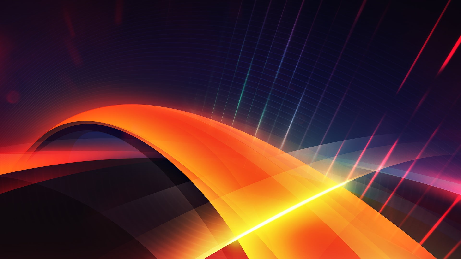 perfect, colors, orange, belt, hd, 1080P, rainbow, hue, lightbeams, HD Wallpaper