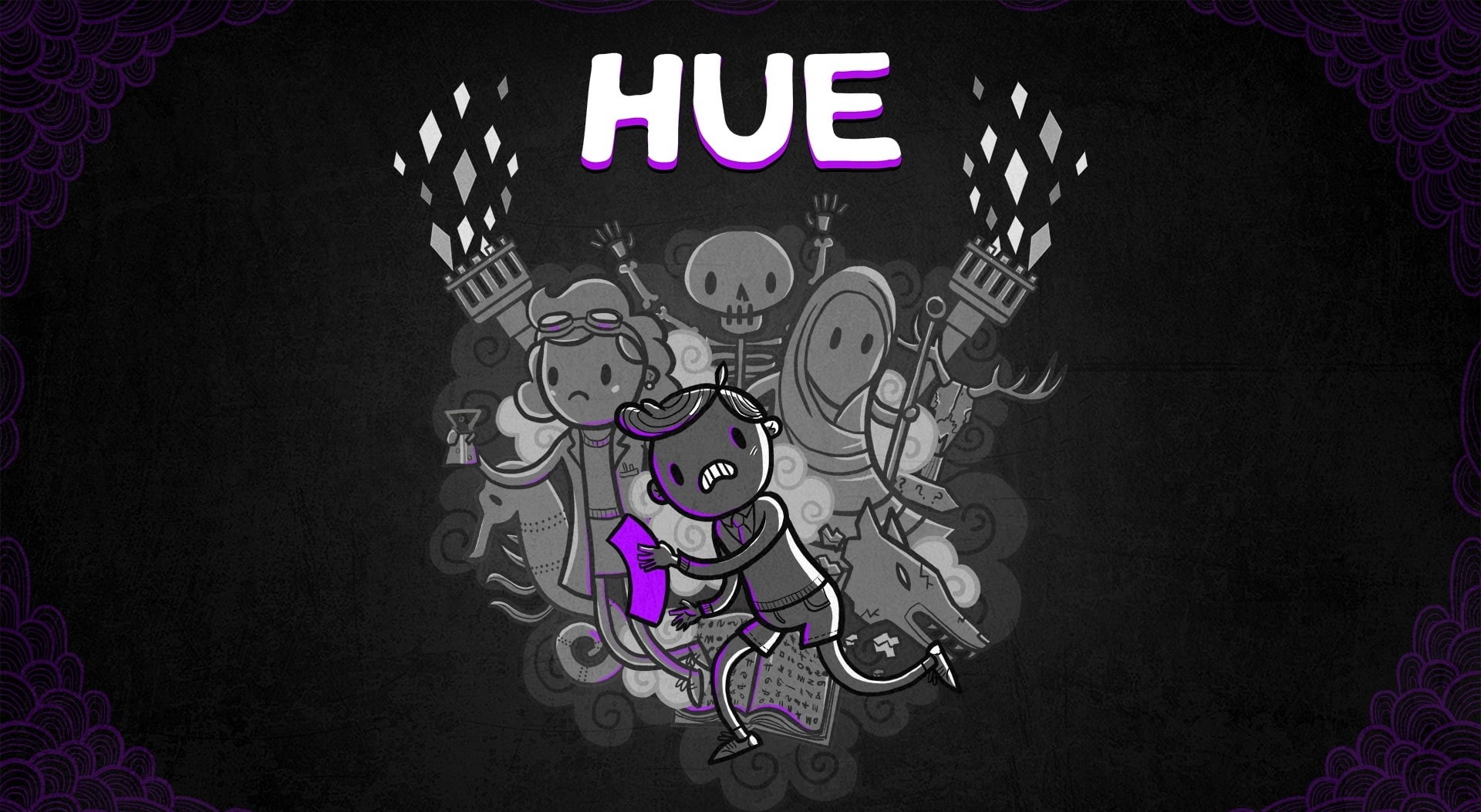 representation, hue, purple, night, lighting equipment, technology, neon, text, western script, 1080P, creativity, no people, indoors, Games, art and craft, HD Wallpaper