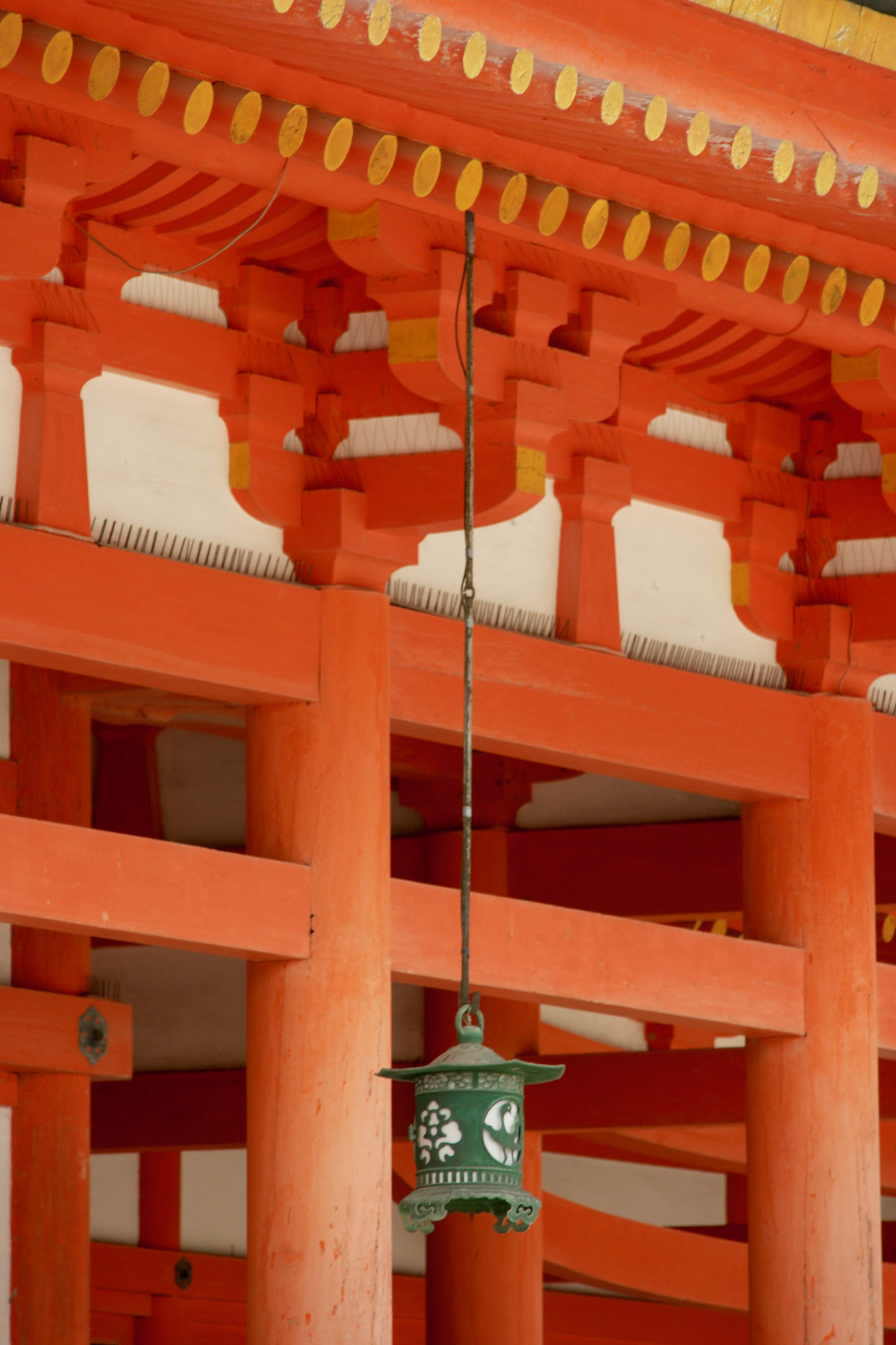 kyōto-shi, spirituality, red, outdoors, architecture, building, heian jingu shrine, kyoto, travel destinations, day, lantern, heian-jingu shrine, roof, Phone HD Wallpaper