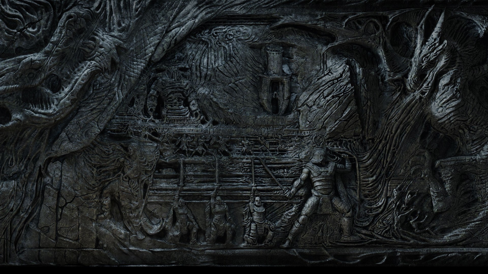 video games, reliefs, The Elder Scrolls V: Skyrim, 1080P, HD Wallpaper