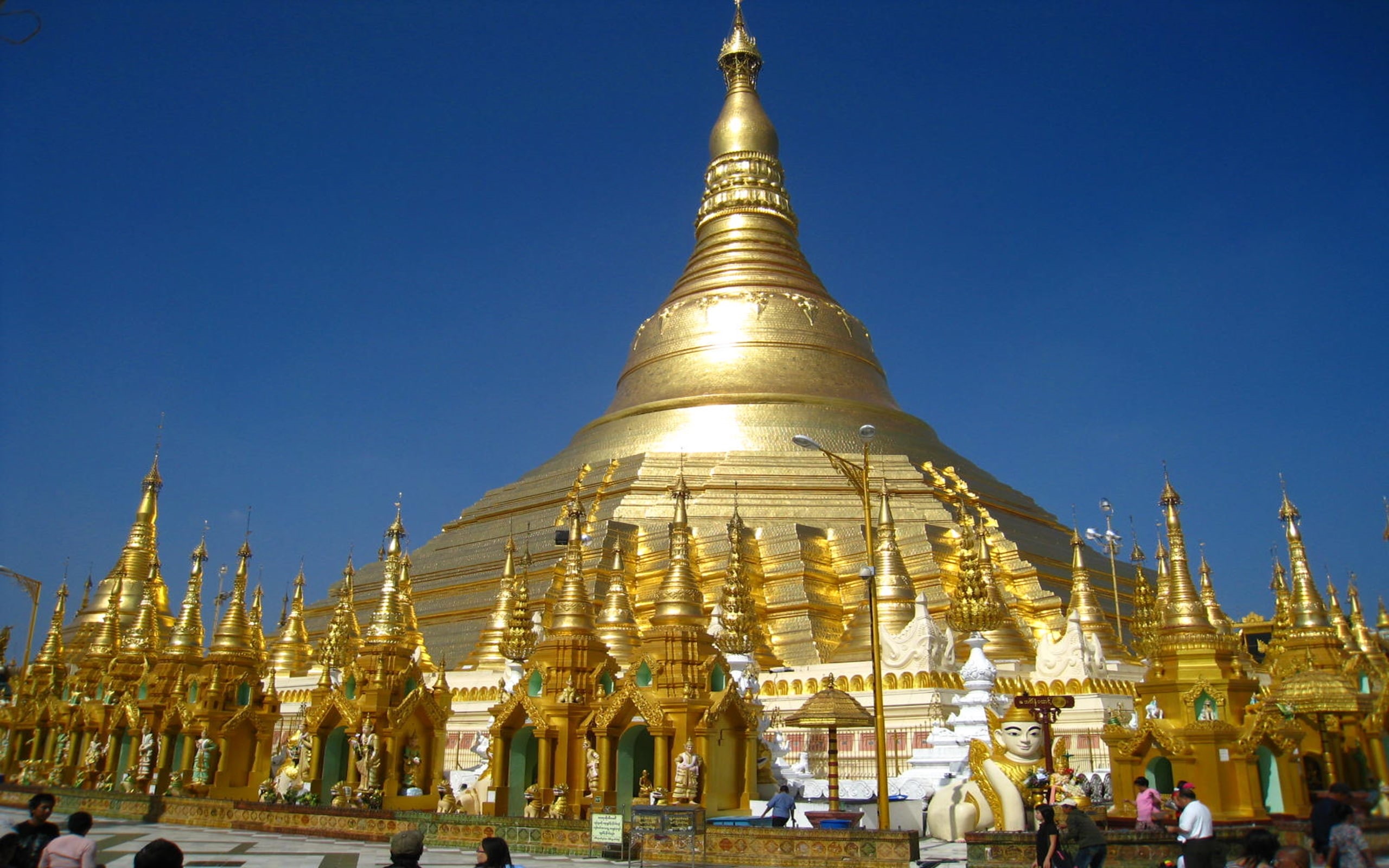 pagode, shwedagon, 2K, HD Wallpaper