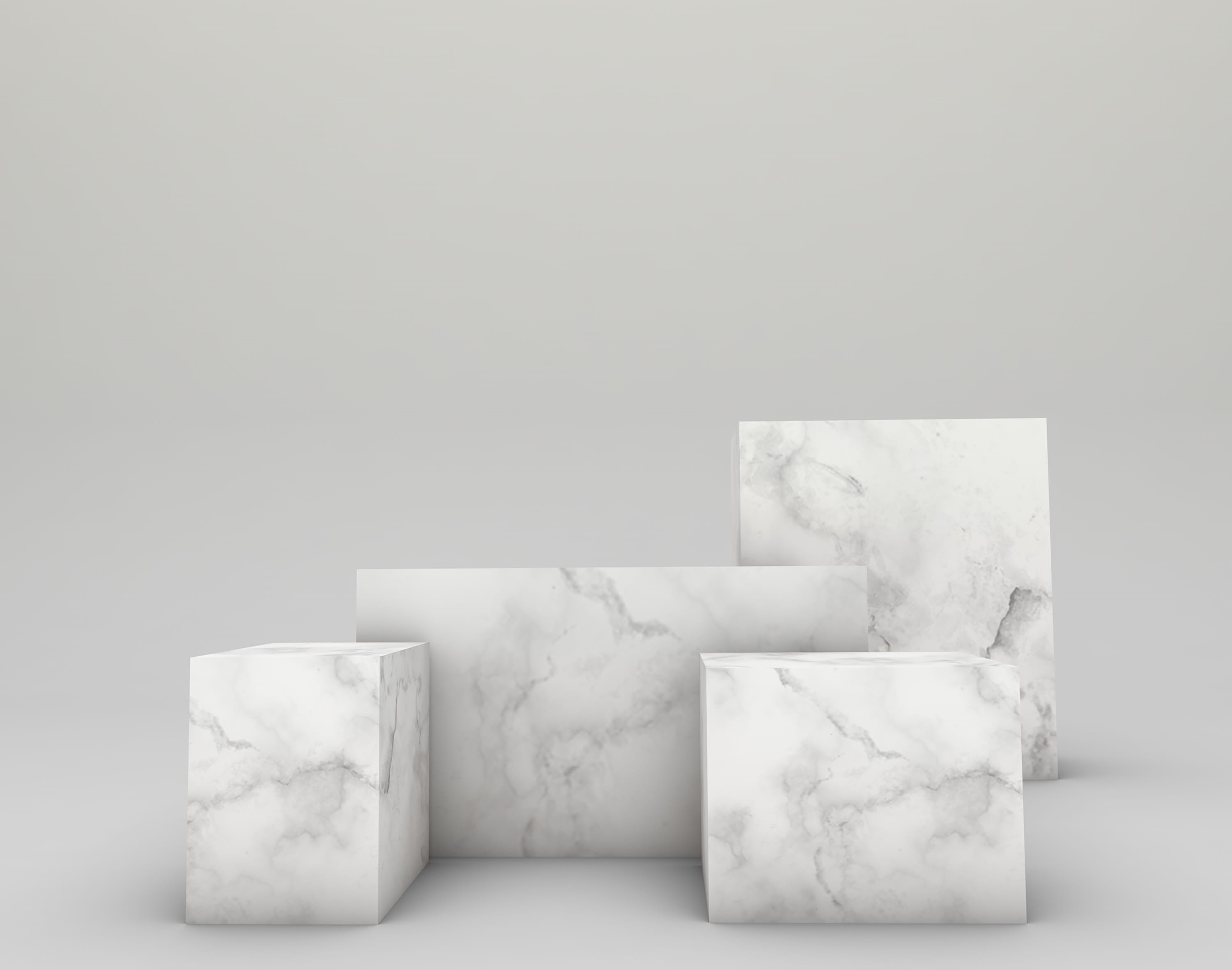 gray, white, modern, simplicity, directly above, stand, standard, frozen, neck up, pedestal, product image, copy space, studio shot, no people, cube shape, HD Wallpaper