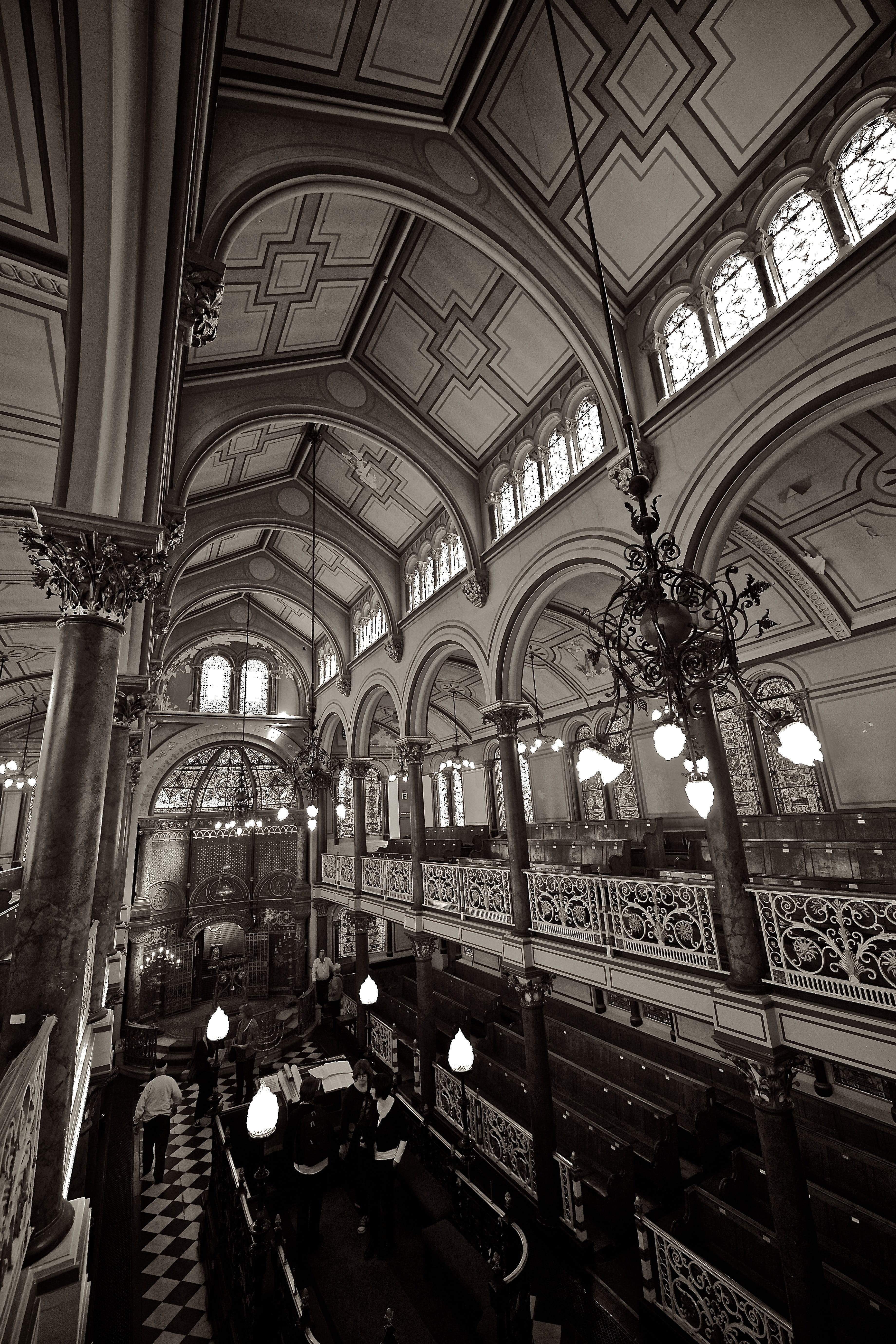 window, historic, Brighton, faith, religious, holy, prayer, hebrew, place of worship, railroad station, travel, indoors, hanging, Synagogue, day, religion, Phone HD Wallpaper