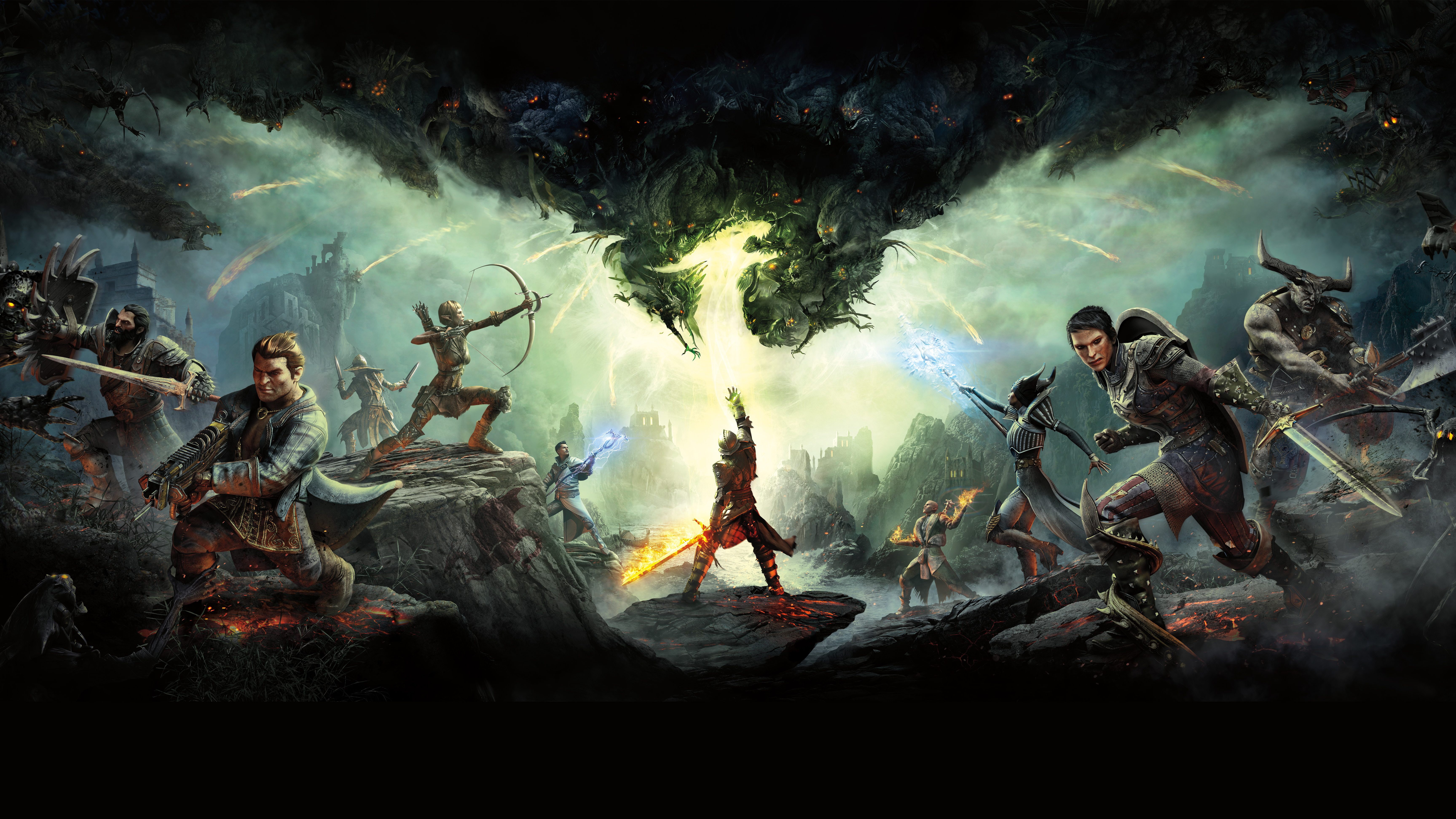 8K, 5K, 4K, Dragon Age: Inquisition, Artwork, HD Wallpaper