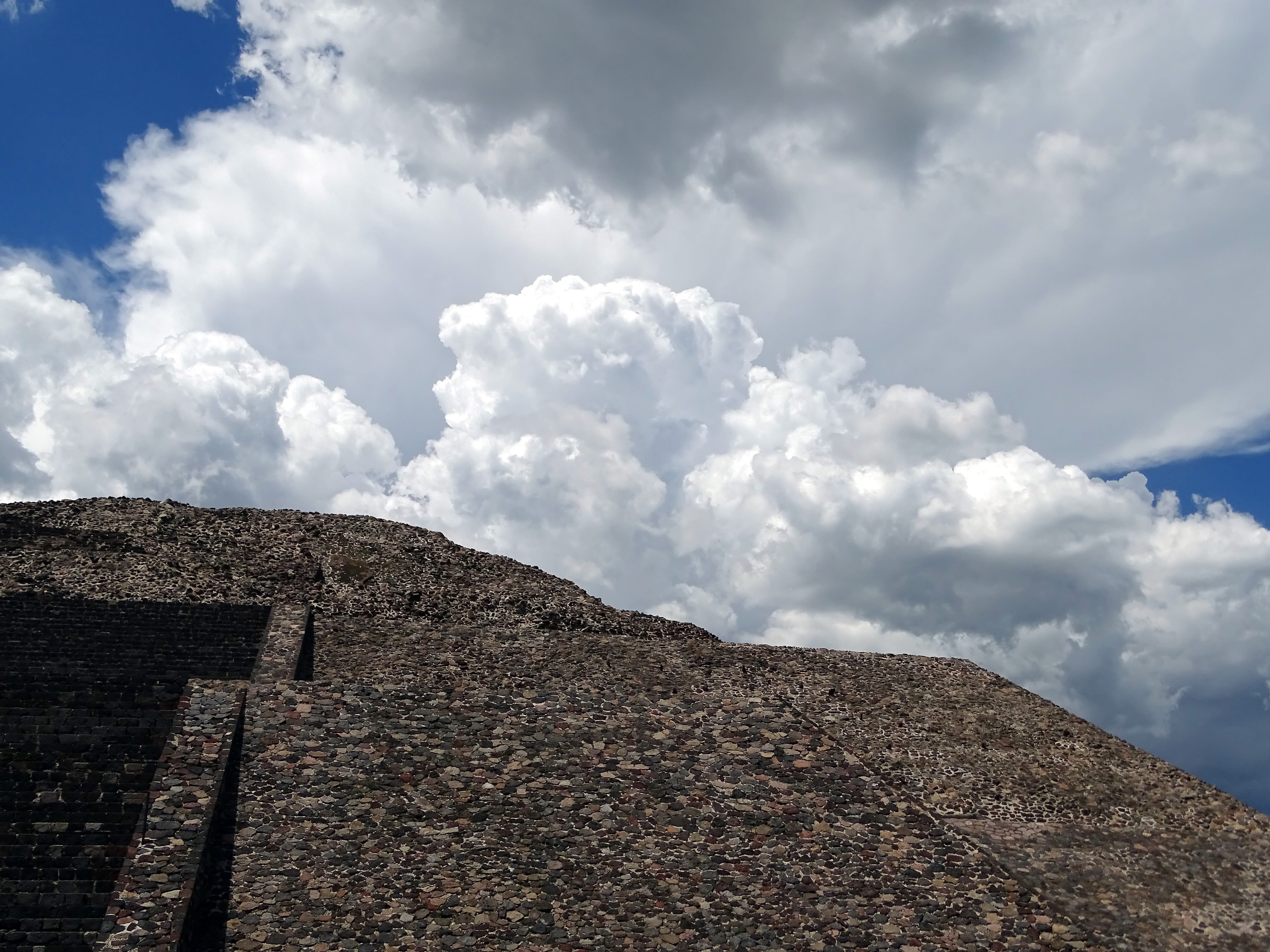 mesoamérica, vestige, Mexico, state of mexico, old, Teotihuacan, building, mountain, sky, architecture, prehispanic, the past, outdoors, built structure, HD Wallpaper