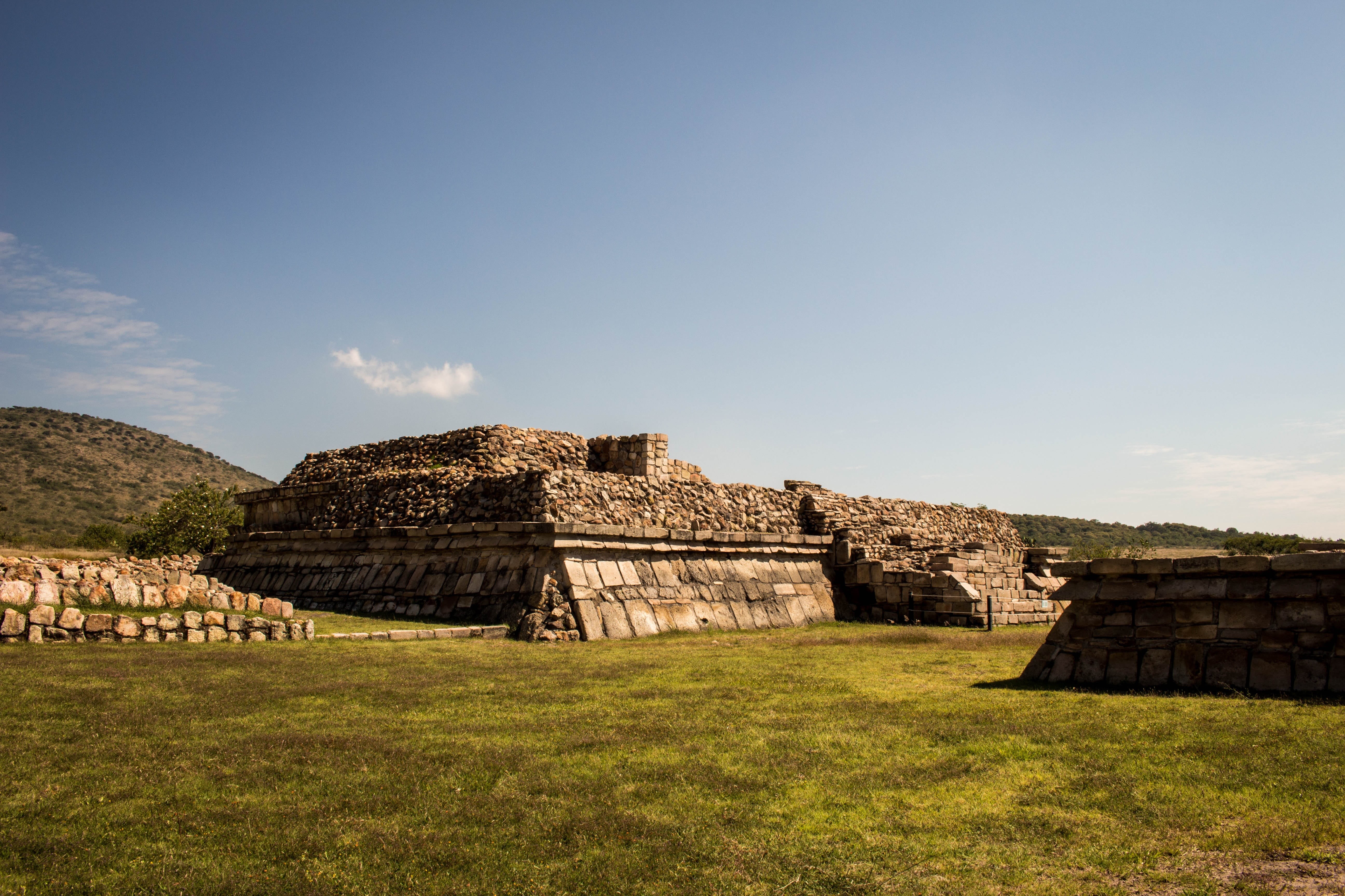 pyramid, building exterior, nature, old ruin, no people, clouds, ancient history, architecture, outdoors, 5K, place of worship, history, tourism, day, HD Wallpaper