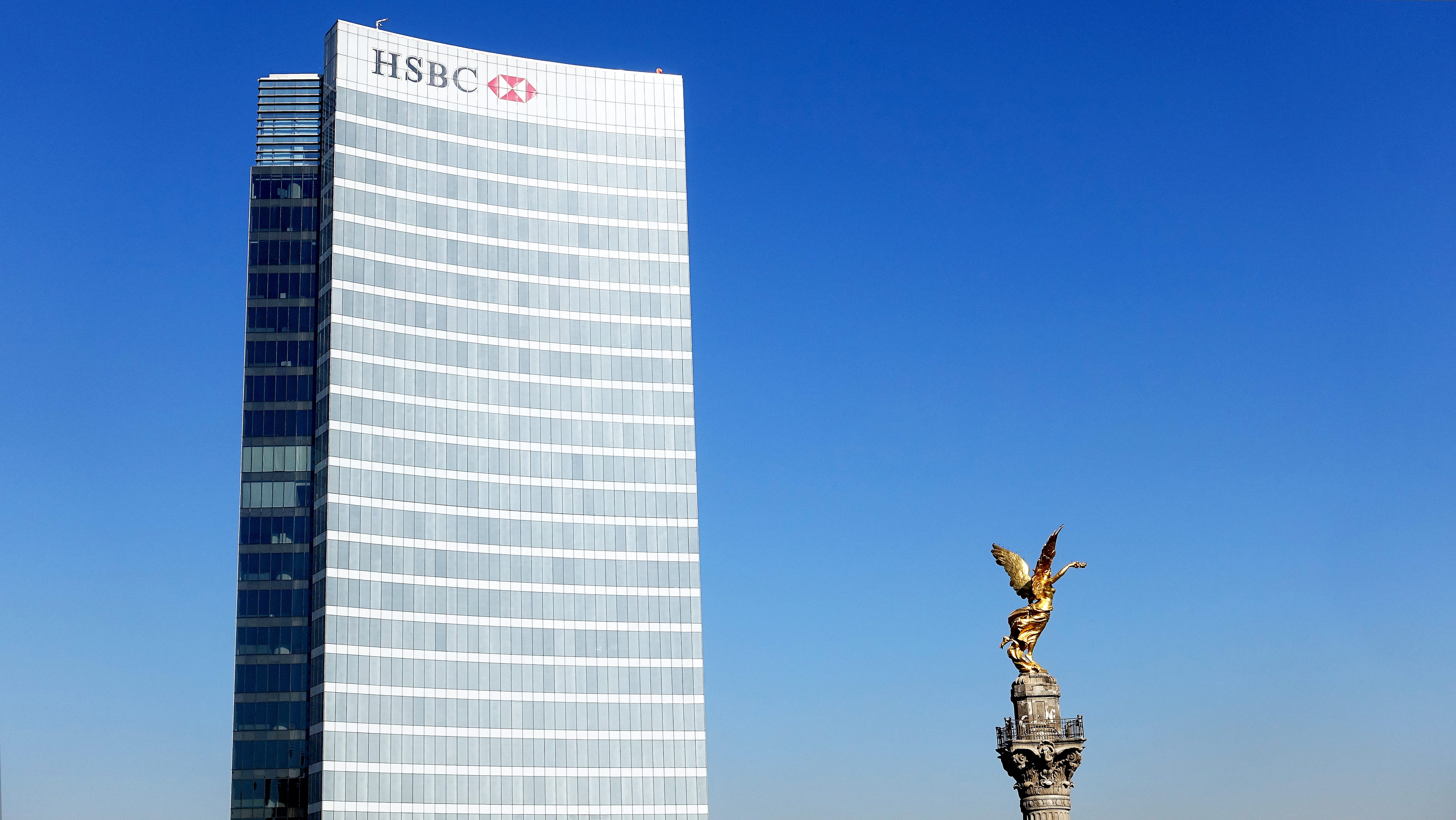 5K, reforma, nature, architecture, skyscraper, independence, statue, art and craft, mexico city, sky, low angle view, office building exterior, built structure, HD Wallpaper