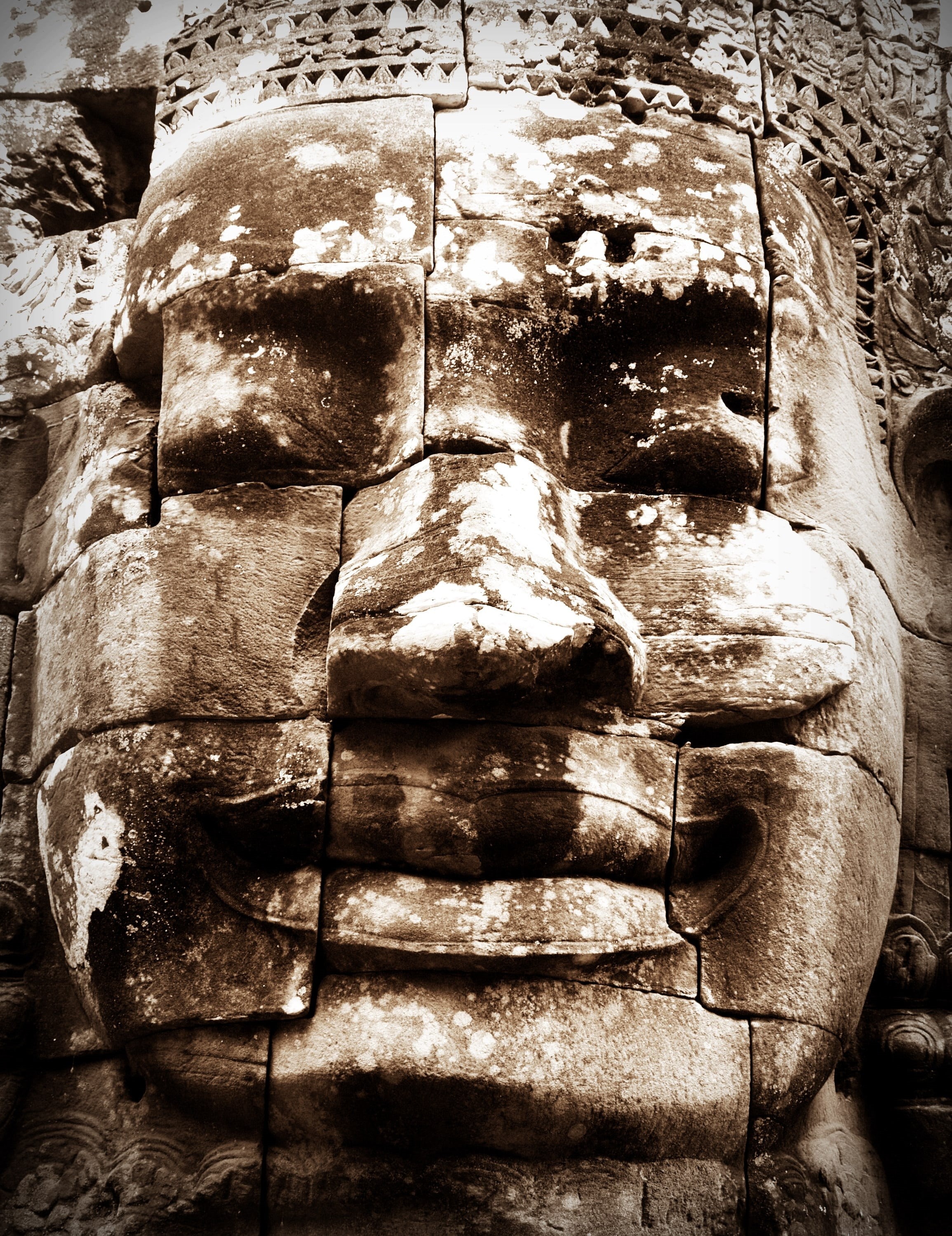 male likeness, archeology, temple - Building, reflection, hindu, tower, sculpture, sky, ruin, unesco, asia, wisdom, site, art and craft, closeup, ancient civilization, Phone HD Wallpaper