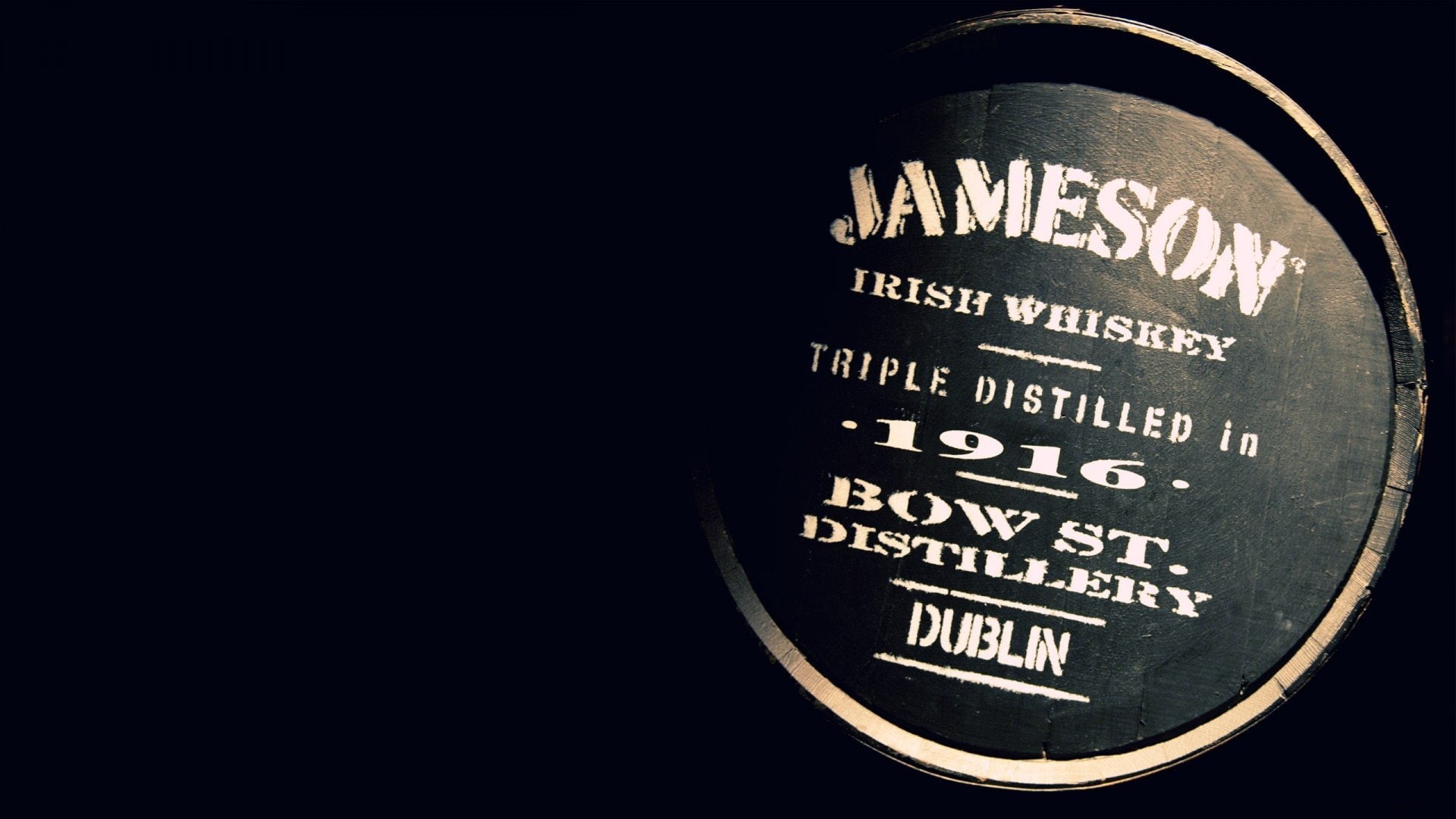 alcohol, 1080P, whisky, beverages, barrels, whiskey, jameson, HD Wallpaper