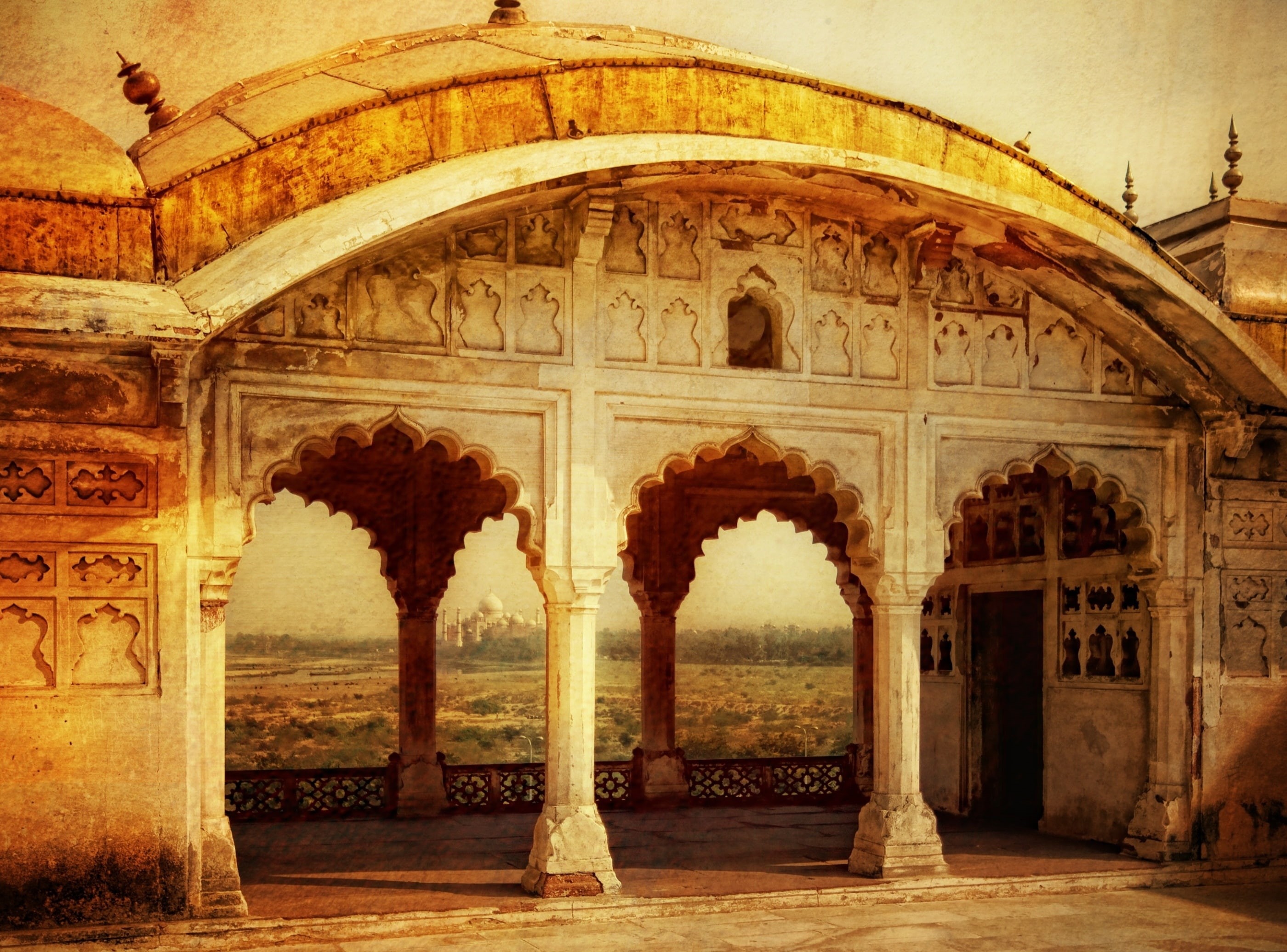 2K, travel, built structure, building exterior, Architecture, nature, no people, travel destinations, building, ancient, arcades, history, ancient history, HD Wallpaper