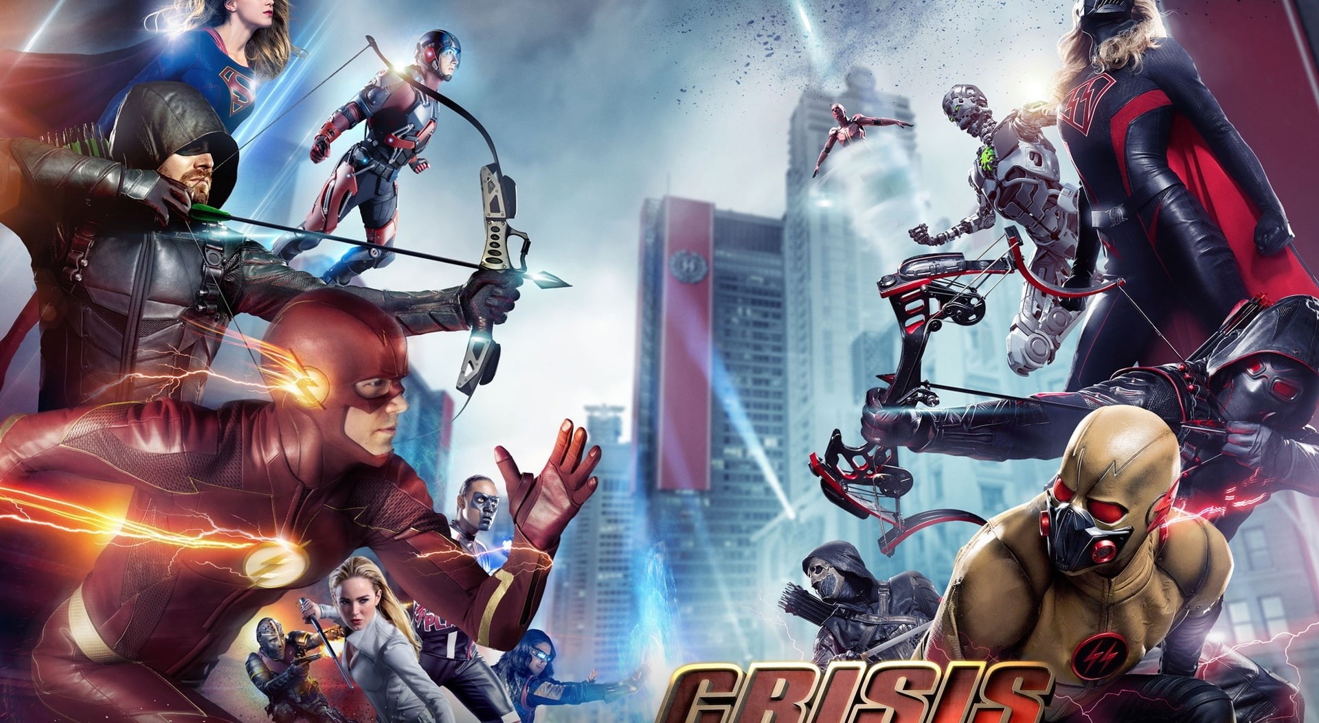 crisis, crossover, Other Movies, 1080P, x, earth, Movies, arrowverse, HD Wallpaper