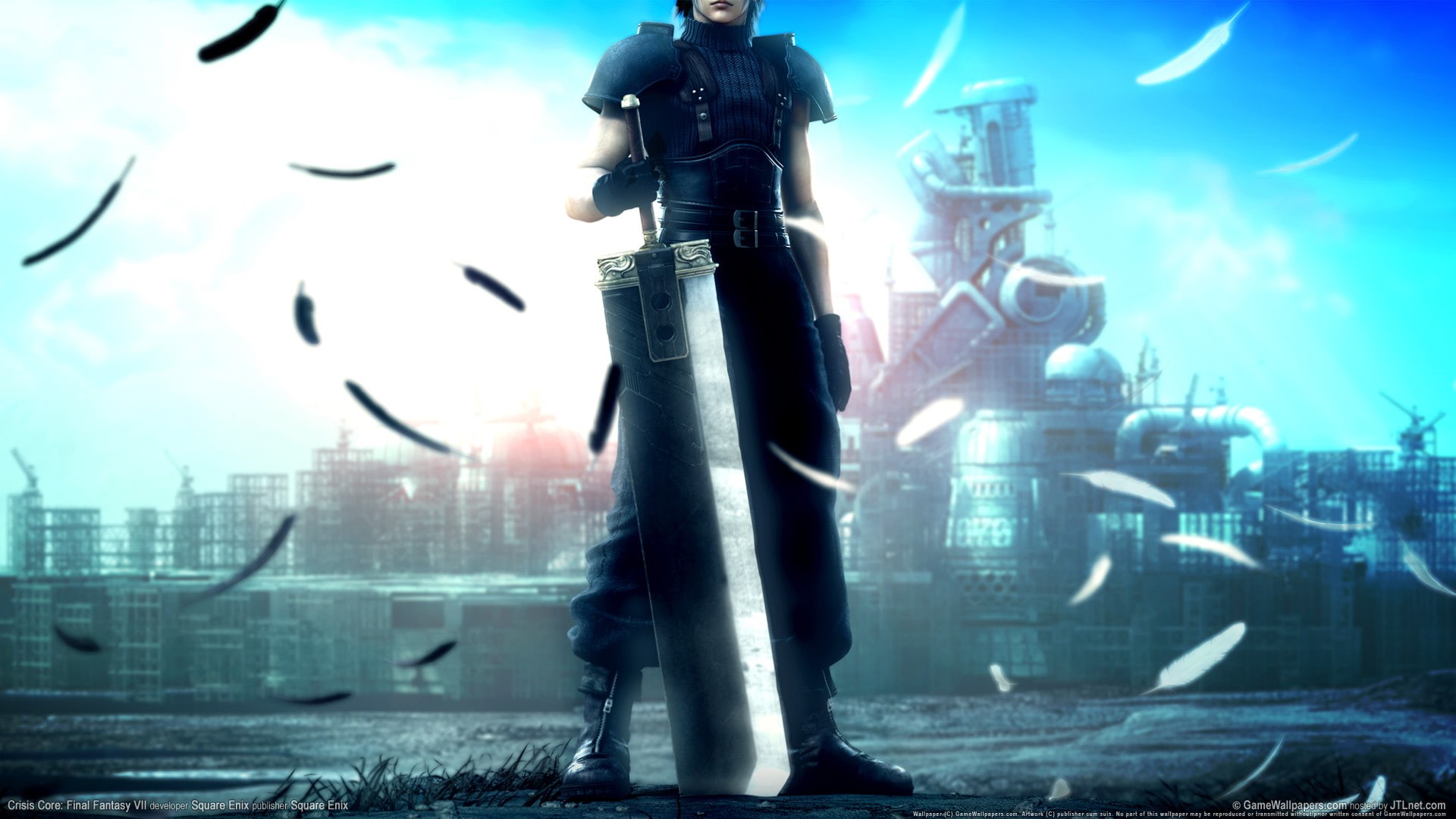 vii, 1080P, final, core, crisis, fantasy, HD Wallpaper