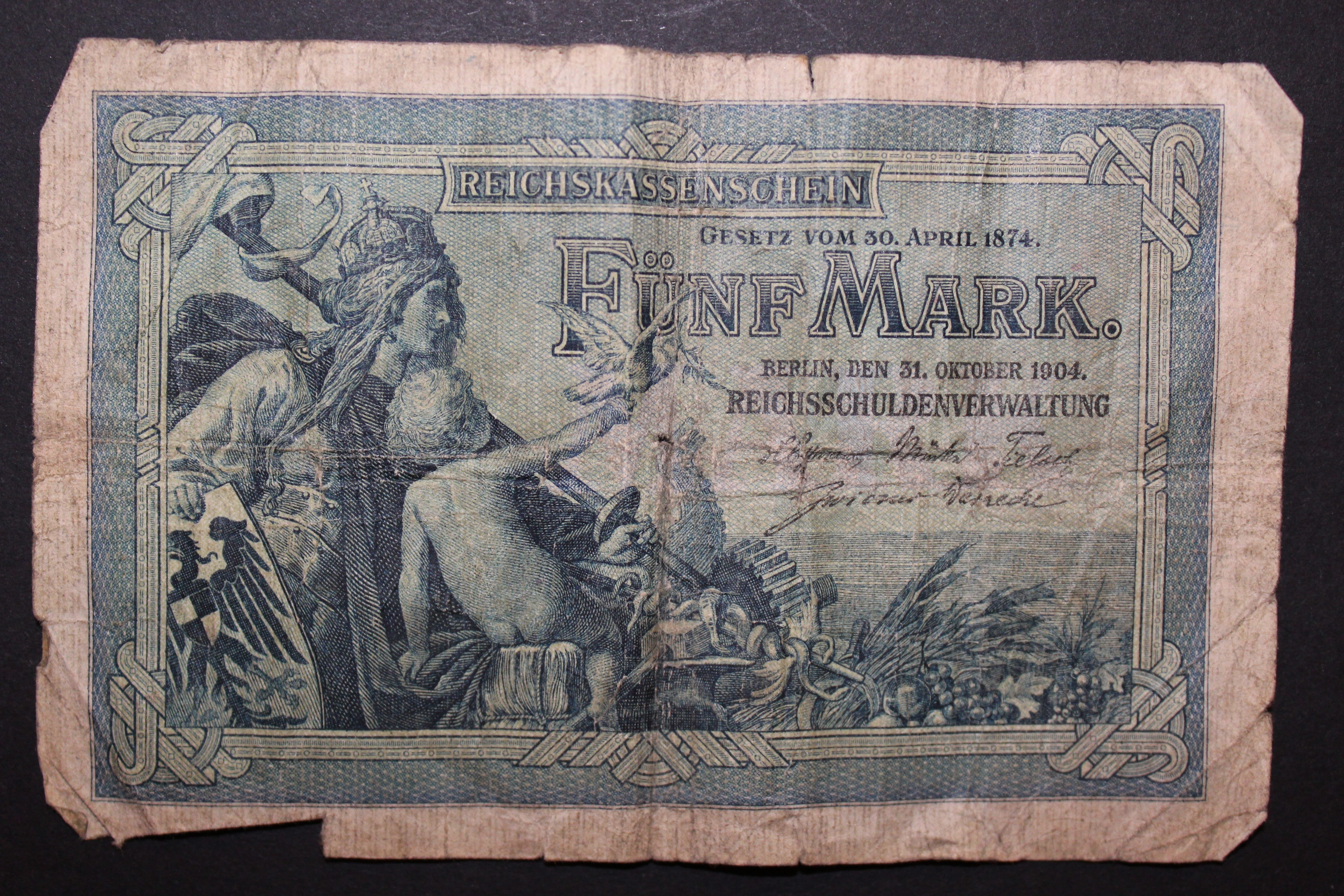 antique, five mark, funds, close-up, pay, weapon, art and craft, no people, text, bills, economy, history, architecture, day, studio shot, concepts And Ideas, HD Wallpaper