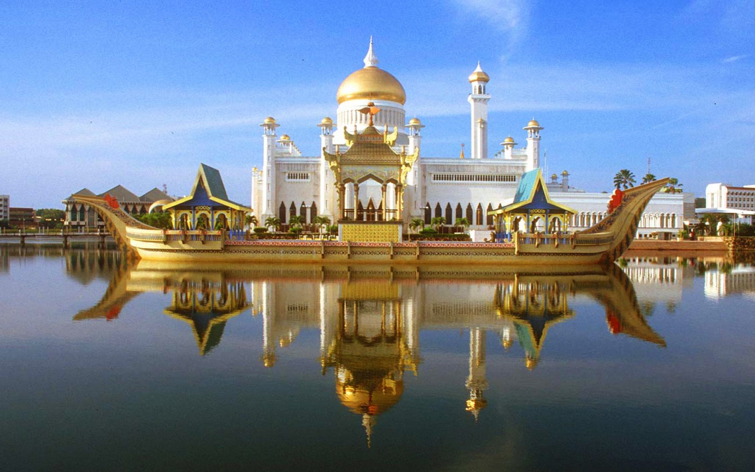 2K, brunei, sultan, ali, hd, asia, begawan, mosque, sultanate, saifuddin, bandar, capital, seri, omar, HD Wallpaper