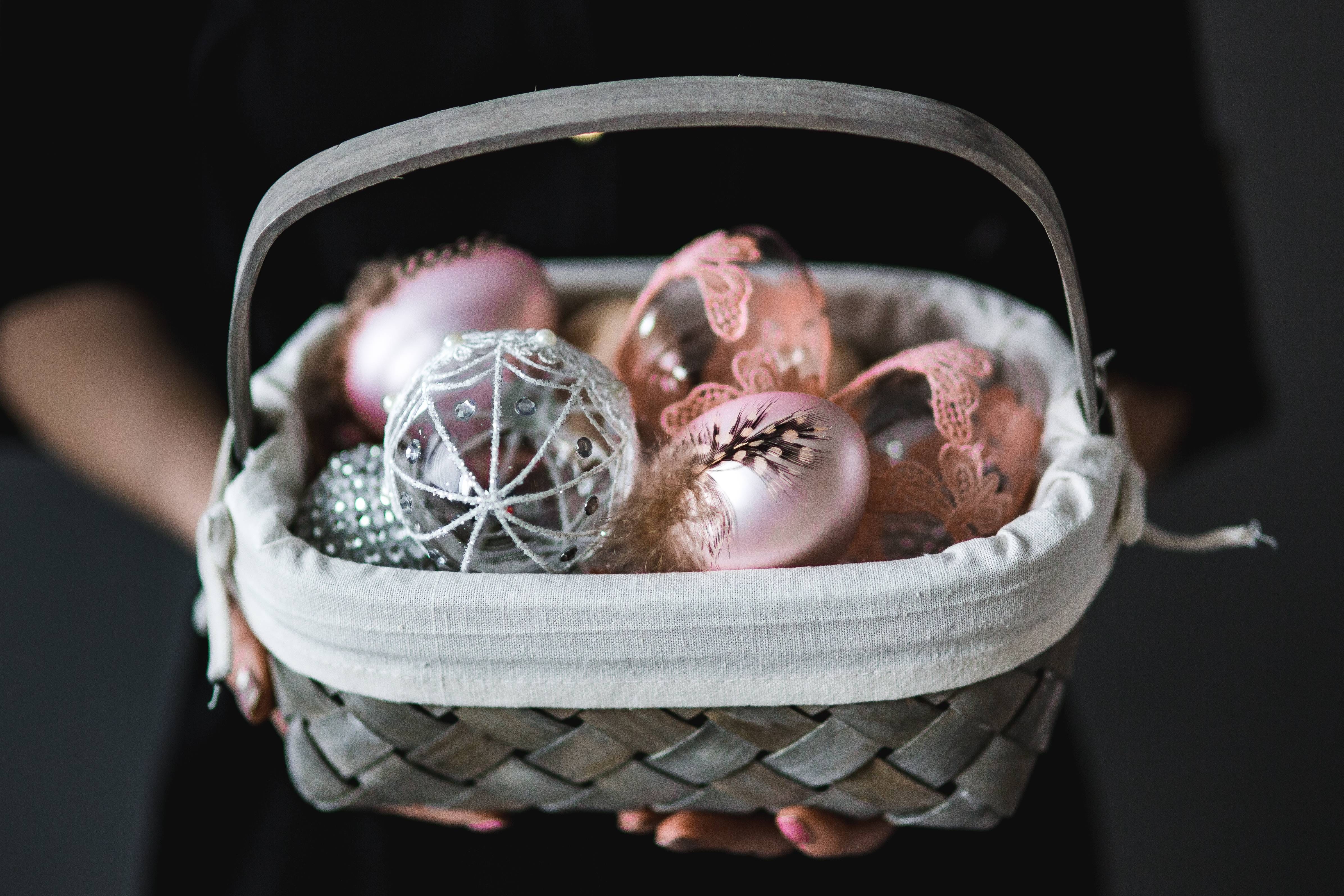 table, celebration, vulnerability, close-up, high angle view, Round, holding, indoors, fragility, decorated, business, plant, easter, egg, decorations, HD Wallpaper