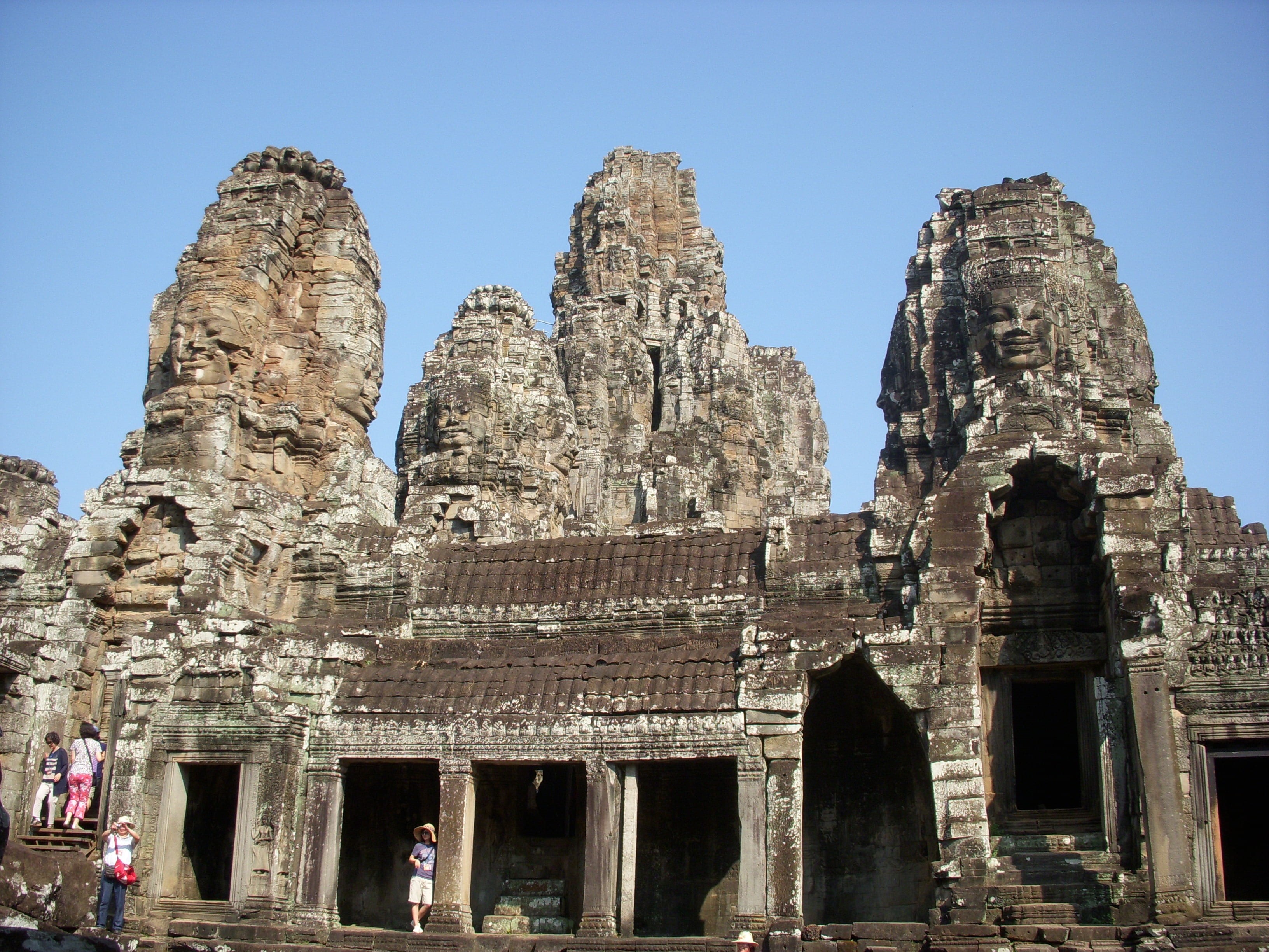 archaeology, nature, architecture, religion, old ruin, place of worship, belief, scenic, outdoors, tomb, famous, cambodia, sightseeing, building exterior, HD Wallpaper