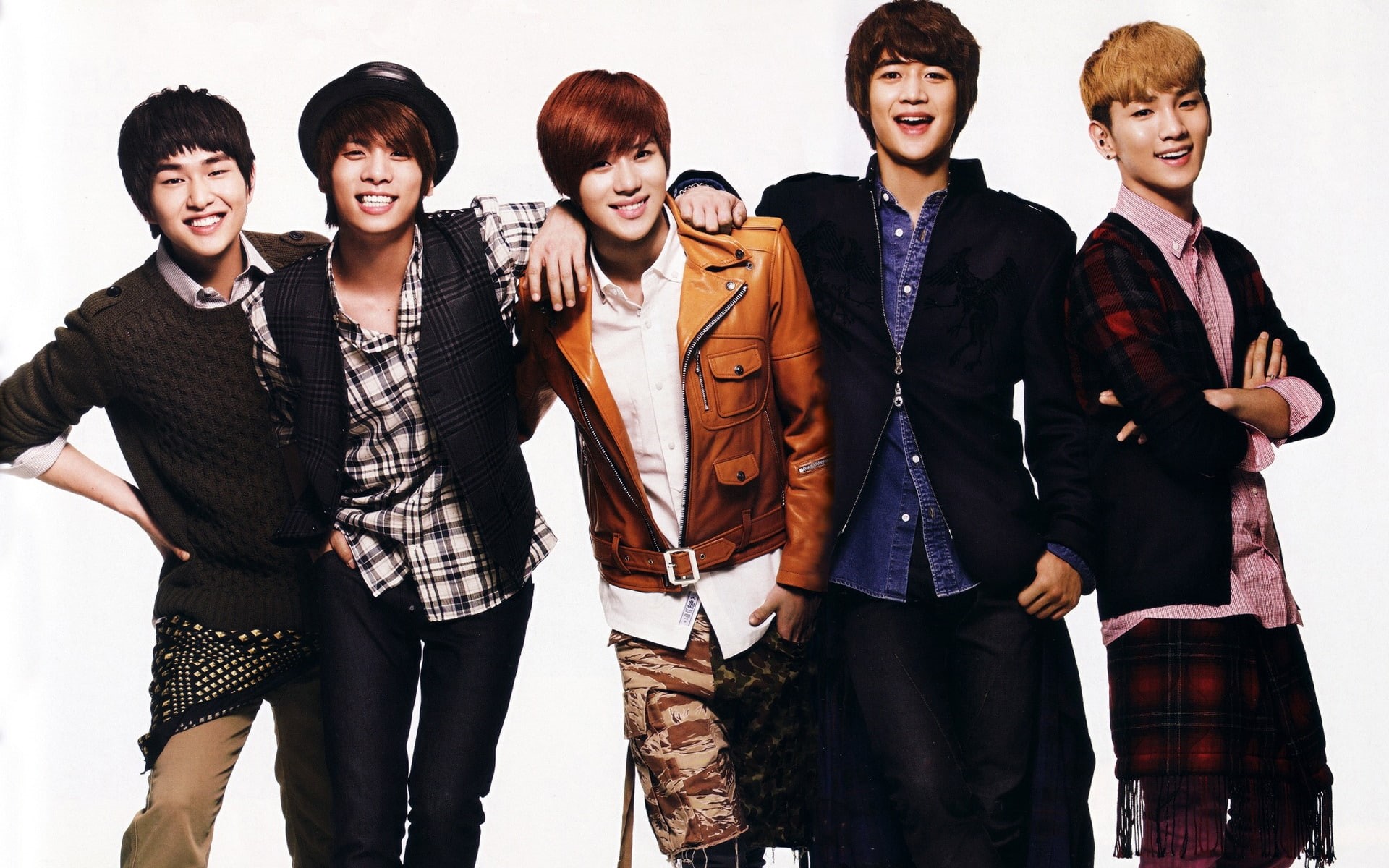 man, photo, shinee, boy group, dude, 1080P, five, men, randb, band, guy, group, HD Wallpaper