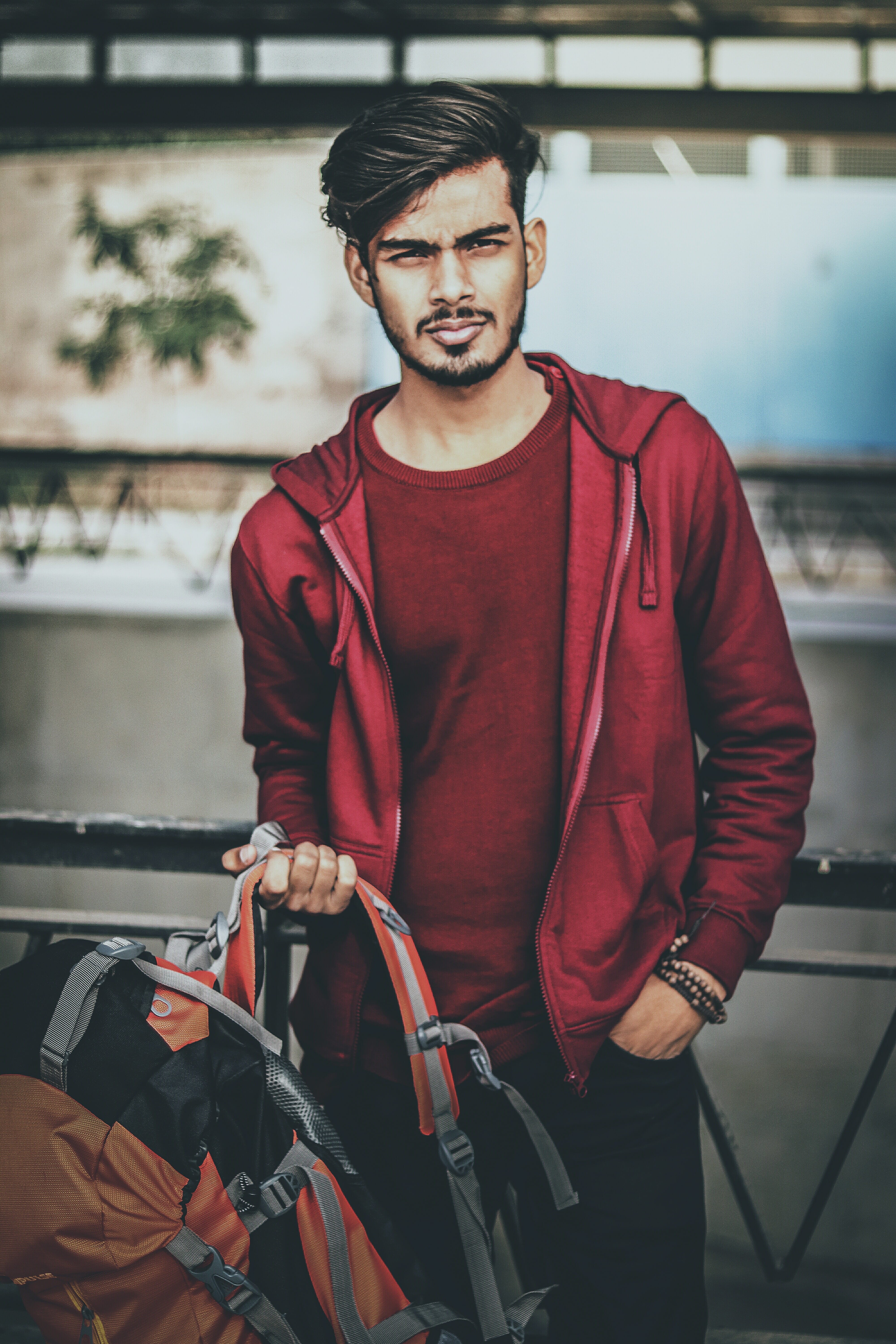 real people, day, house, front view, patiala, punjab, teenager, casual clothing, lights, gadgets, one person, black, canon, model, chandigarh, sikh, standing, Phone HD Wallpaper