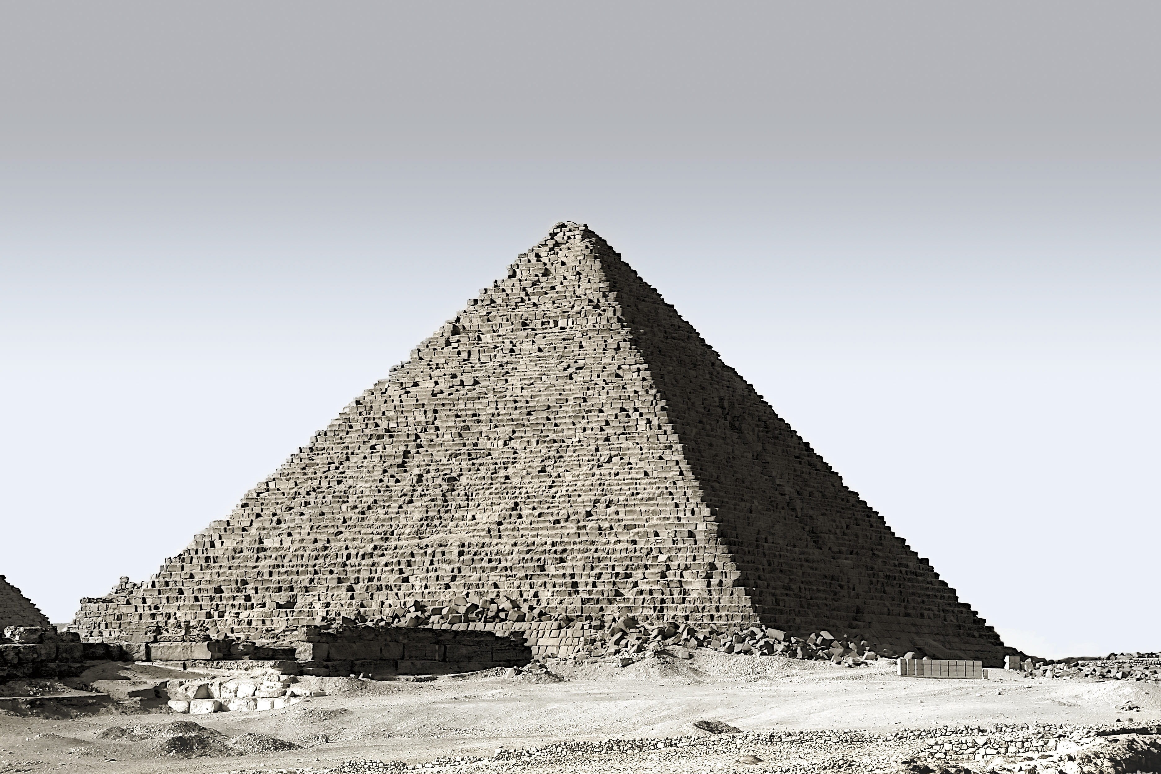 tomb, egypt, ancient history, nature, desert, tourism, ancient, no people, the past, archaeology, city, solid, stone material, 2K, sky, built structure, HD Wallpaper