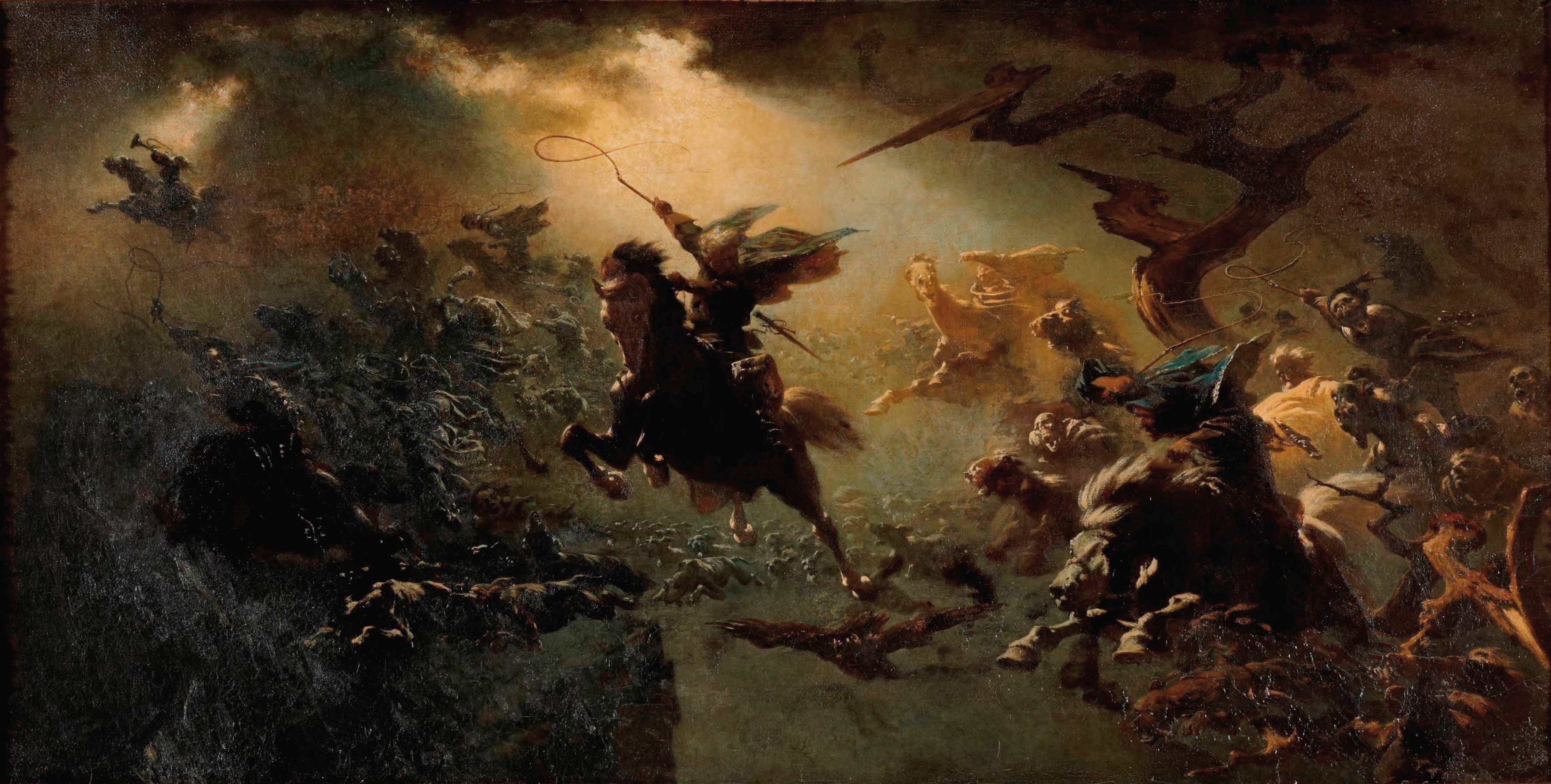peter nicolai arbo asgårdsreien, Peter Nicolai Arbo, 2K, HD Wallpaper