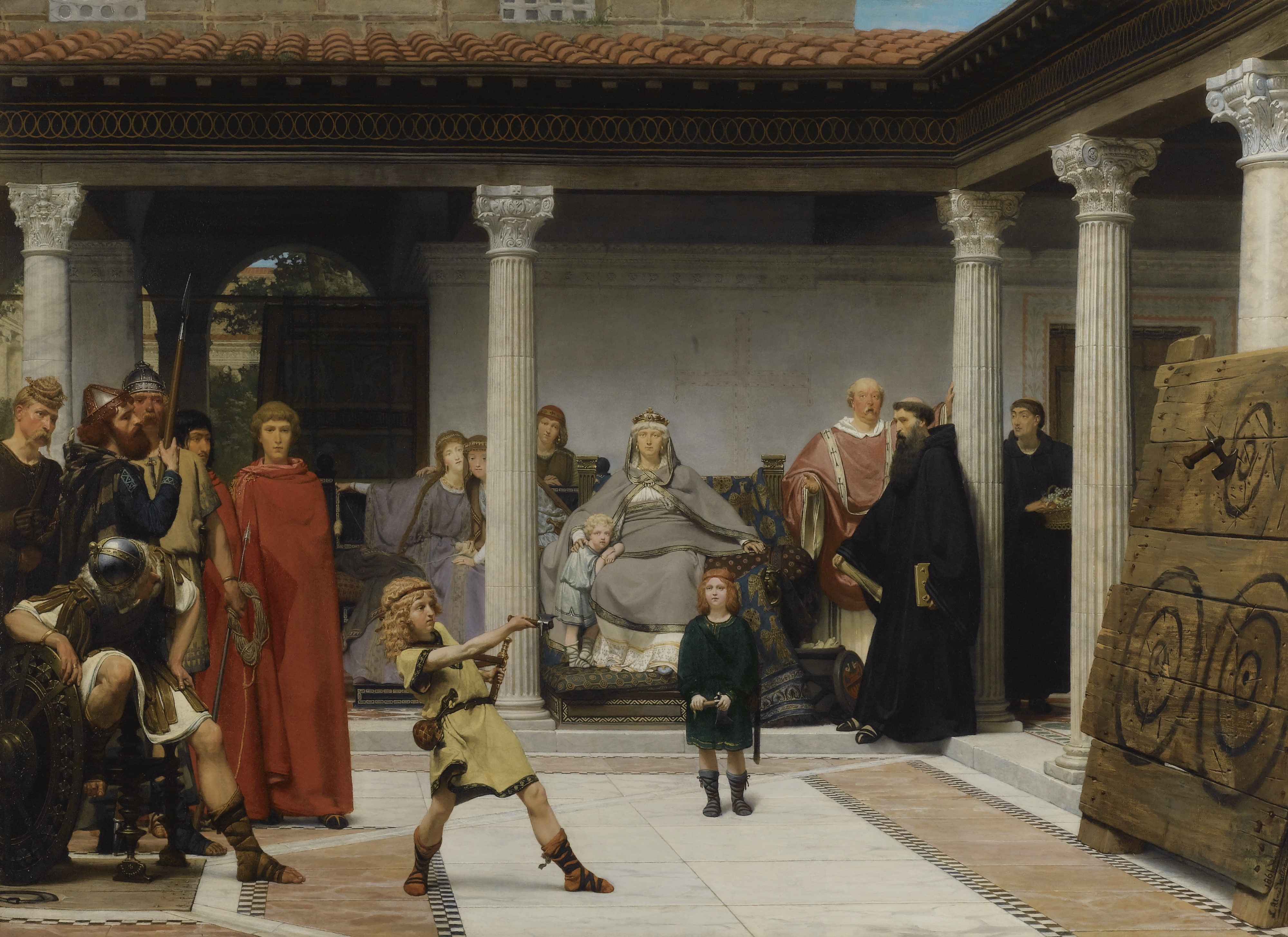 Lawrence Alma, Tadema, Classic Art, 4K, HD Wallpaper