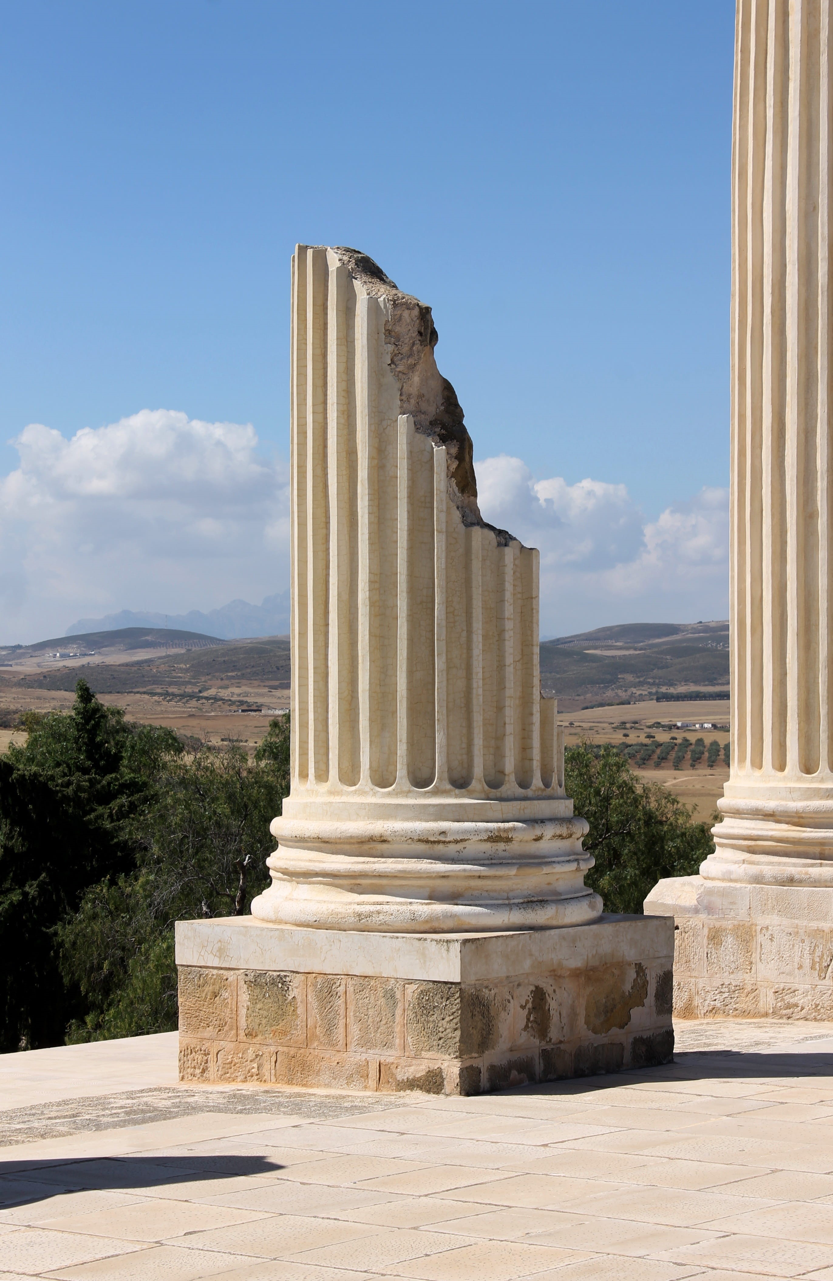 nature, colonna, tourism, colonnade, outdoors, greek Culture, travel, famous Place, ancient, classical Greek, architecture, empire, sky, classical Style, Phone HD Wallpaper