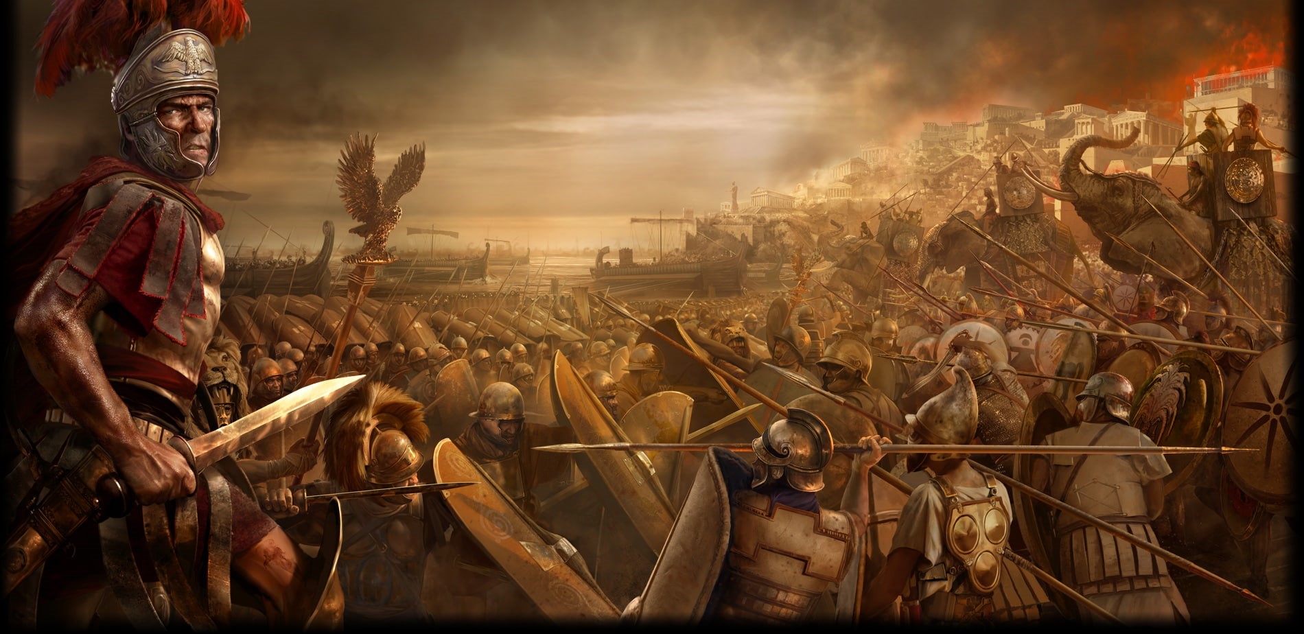 720P, fantasy, army, total, warriors, roman, warrior, war, sega, rome, battle, HD Wallpaper