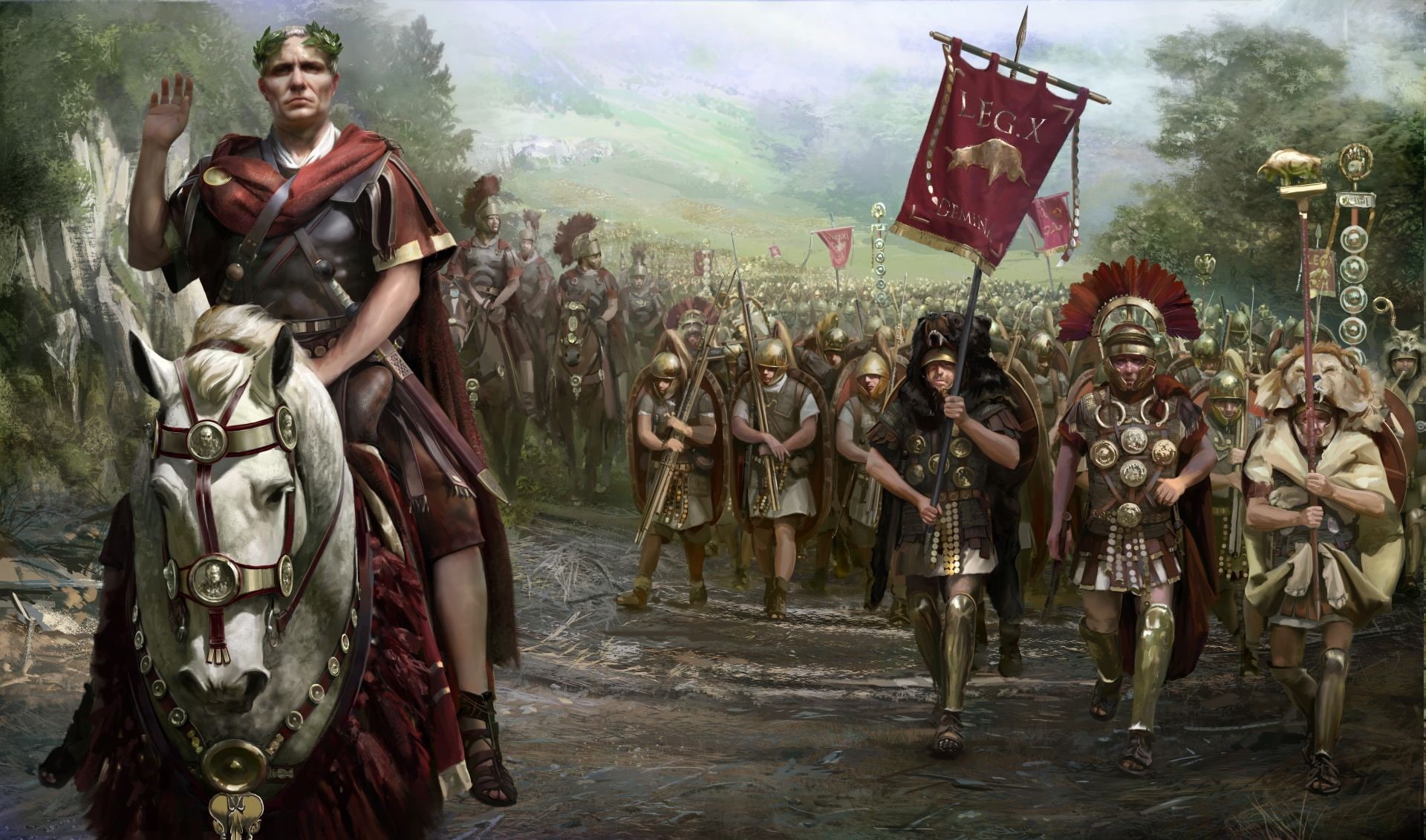 1080P, action, armor, total, war, fantasy, rome, warrior, roman, HD Wallpaper