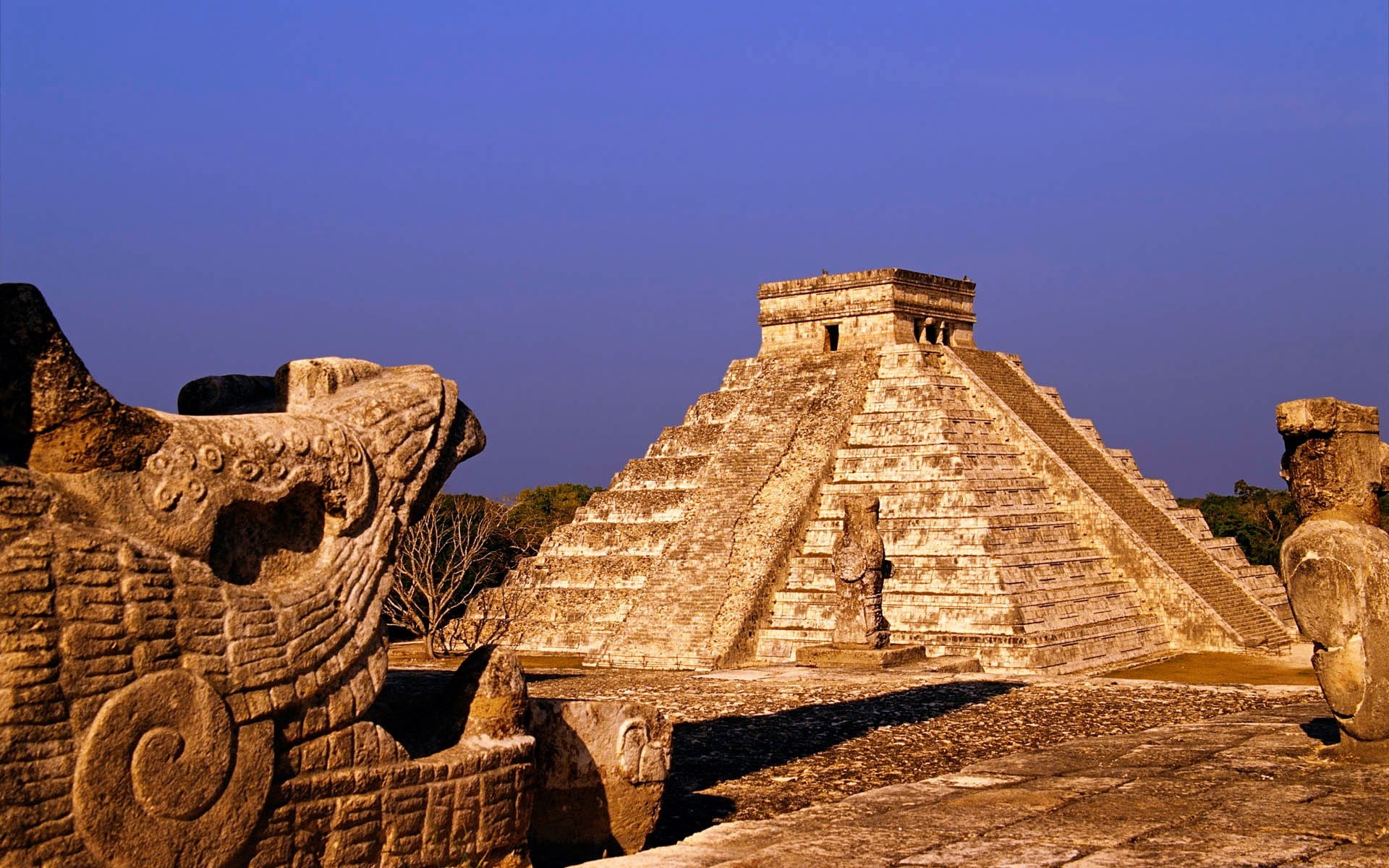1080P, chichen itza, HD Wallpaper