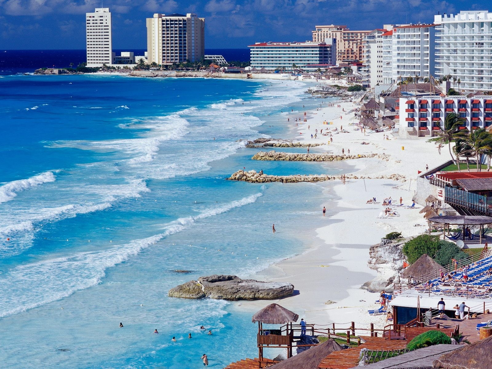 mexico, cancun, 720P, shoreline, HD Wallpaper