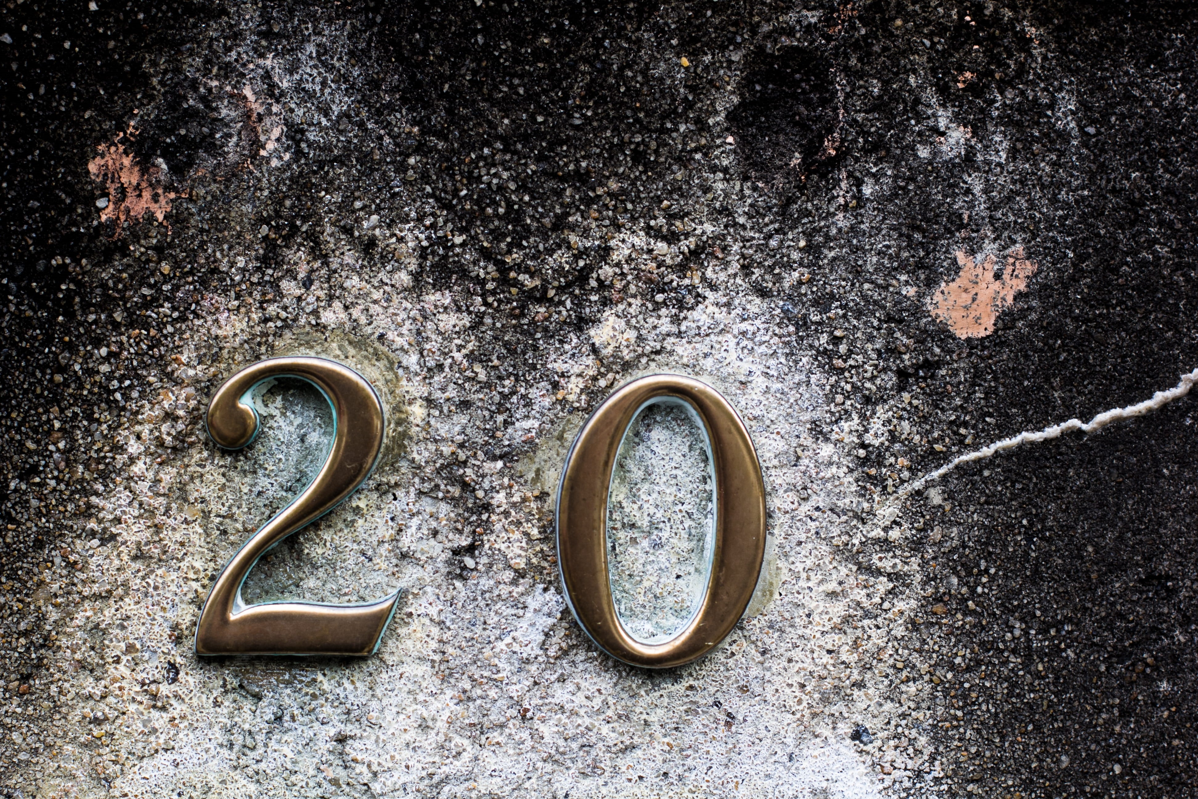 lettering, gold colored, textured, outdoors, 20, group of objects, brass, number, day, charleston, street, address, no people, close-up, two, home, design, HD Wallpaper