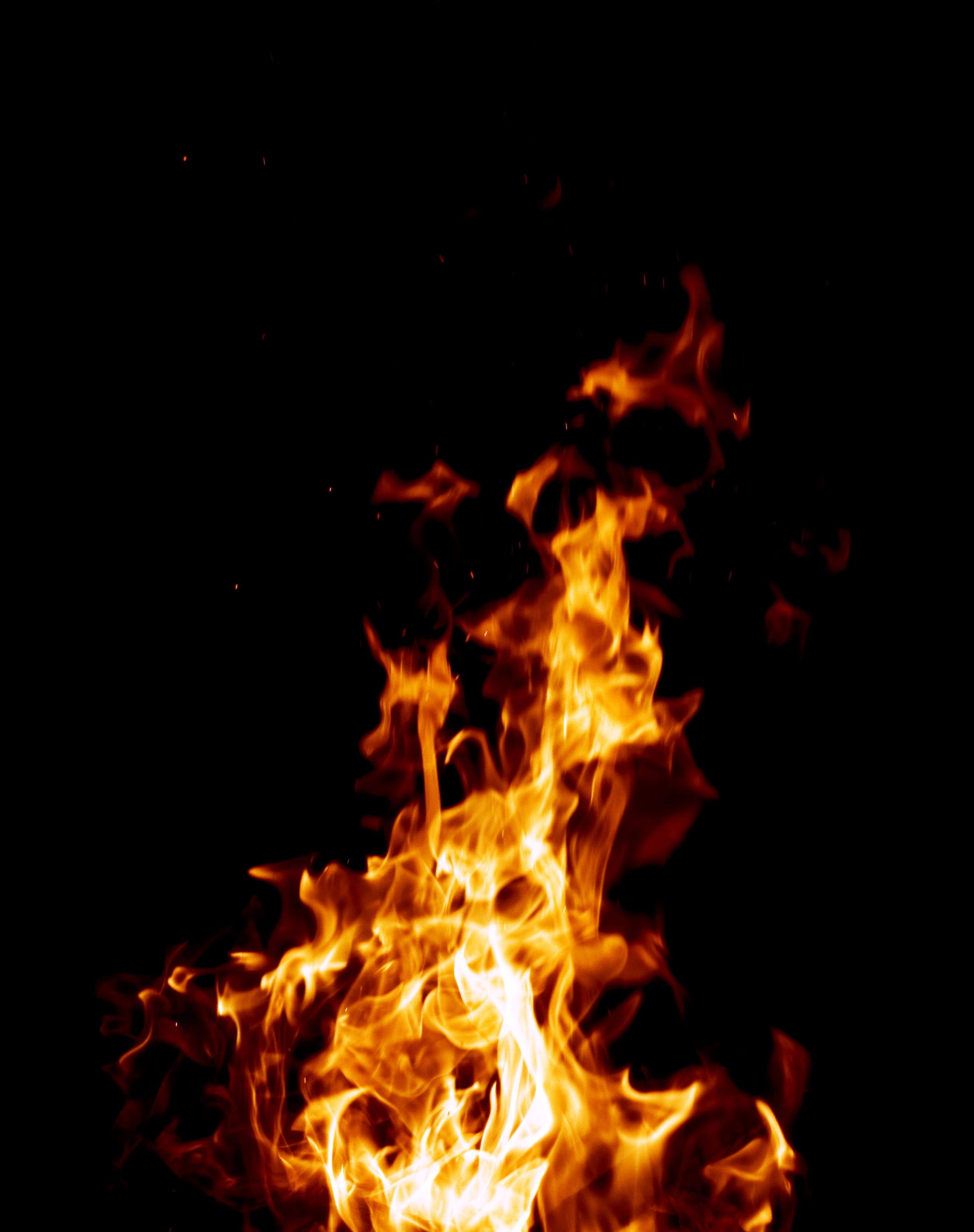 hot, background, motion, abstract, no people, inferno, fire, sign, long exposure, glowing, close-up, burning, flame, burn, black background, con2011, beautiful, Phone HD Wallpaper