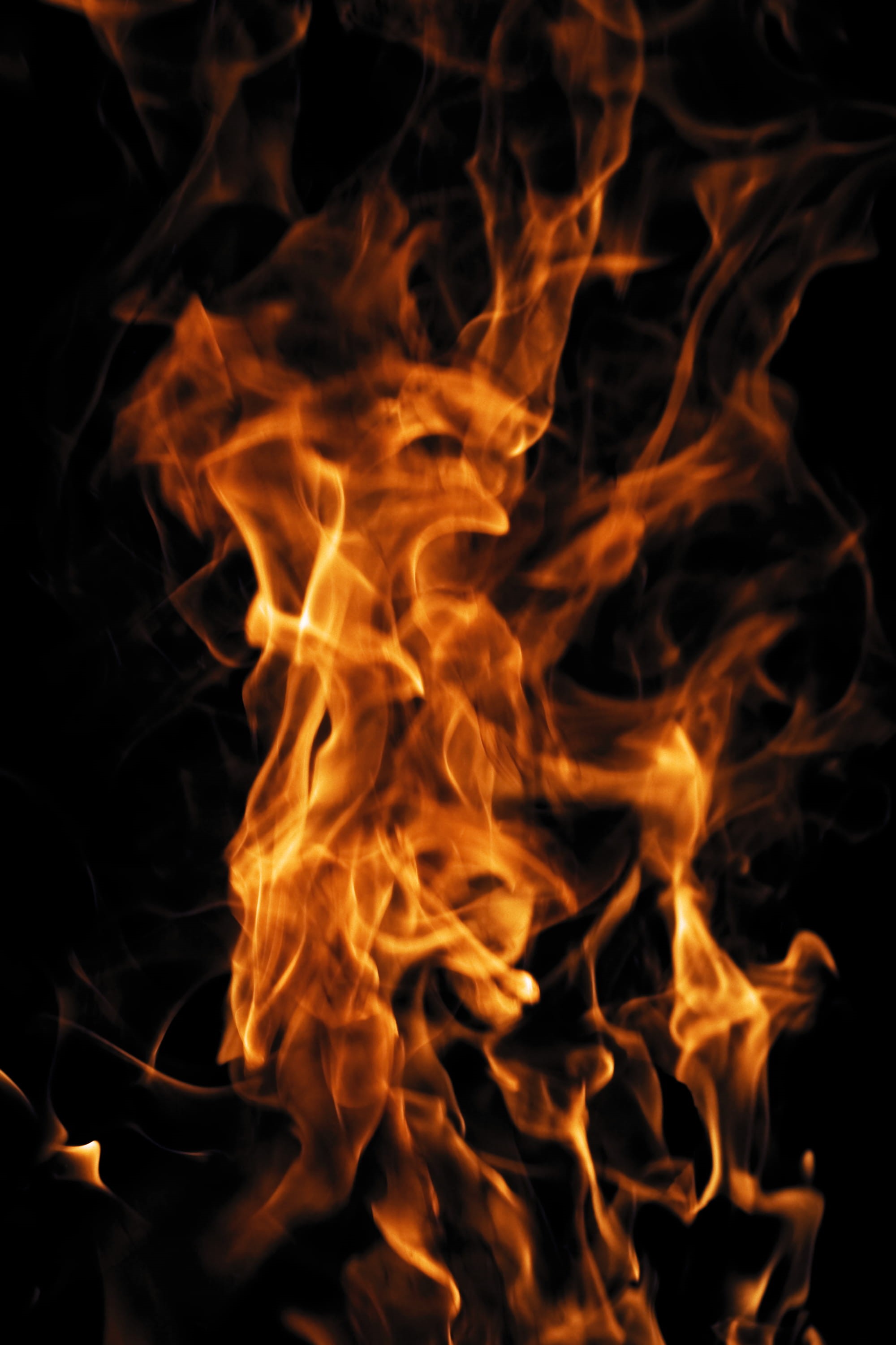 black background, background, glowing, explode, fire, warning sign, 2K, burning, event, campfire, closeup, con2011, no people, sign, illuminated, explosion, Phone HD Wallpaper