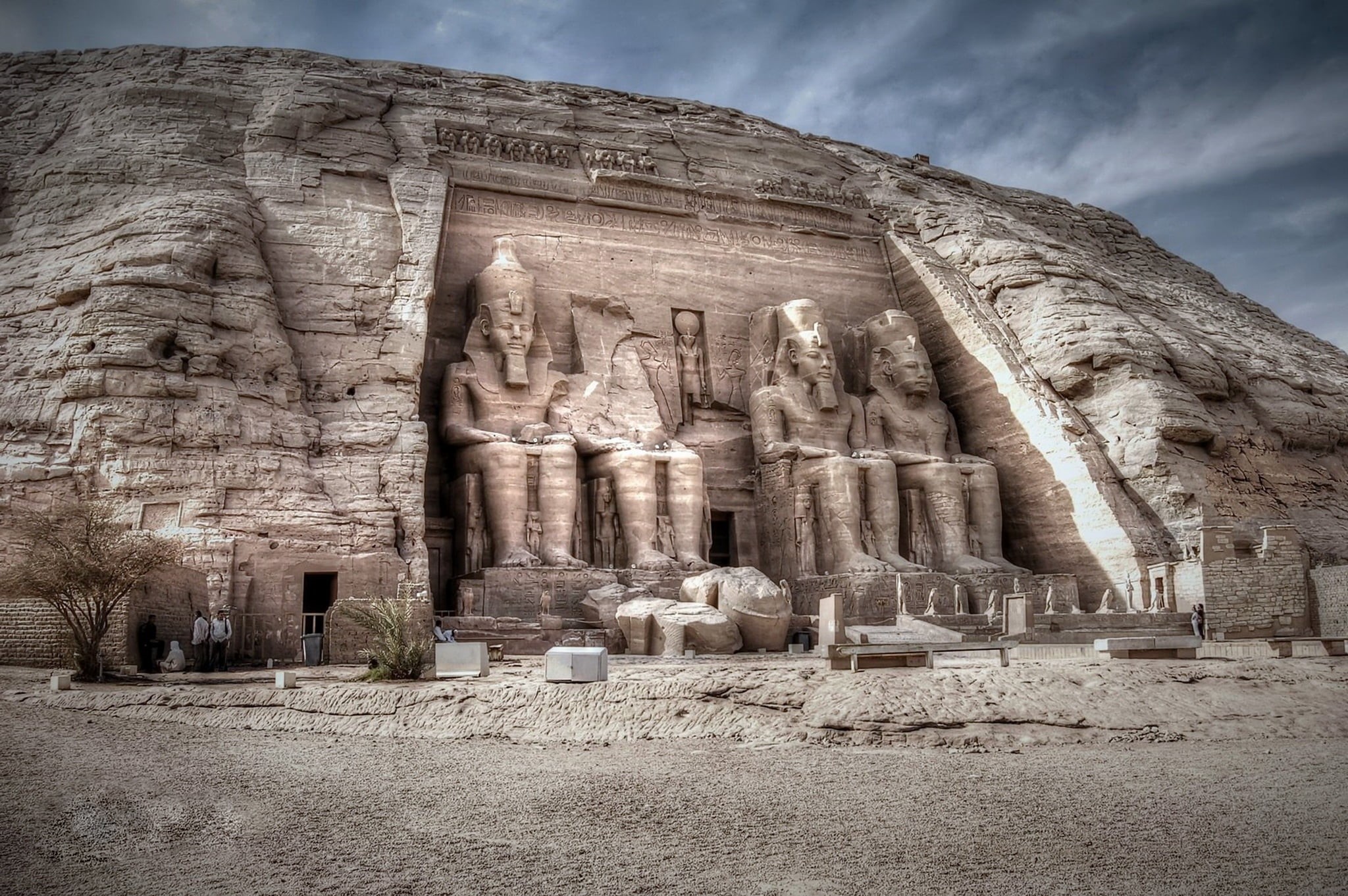 Abu Simbel, Egypt, 1080P, Asuan, Nubia, HD Wallpaper