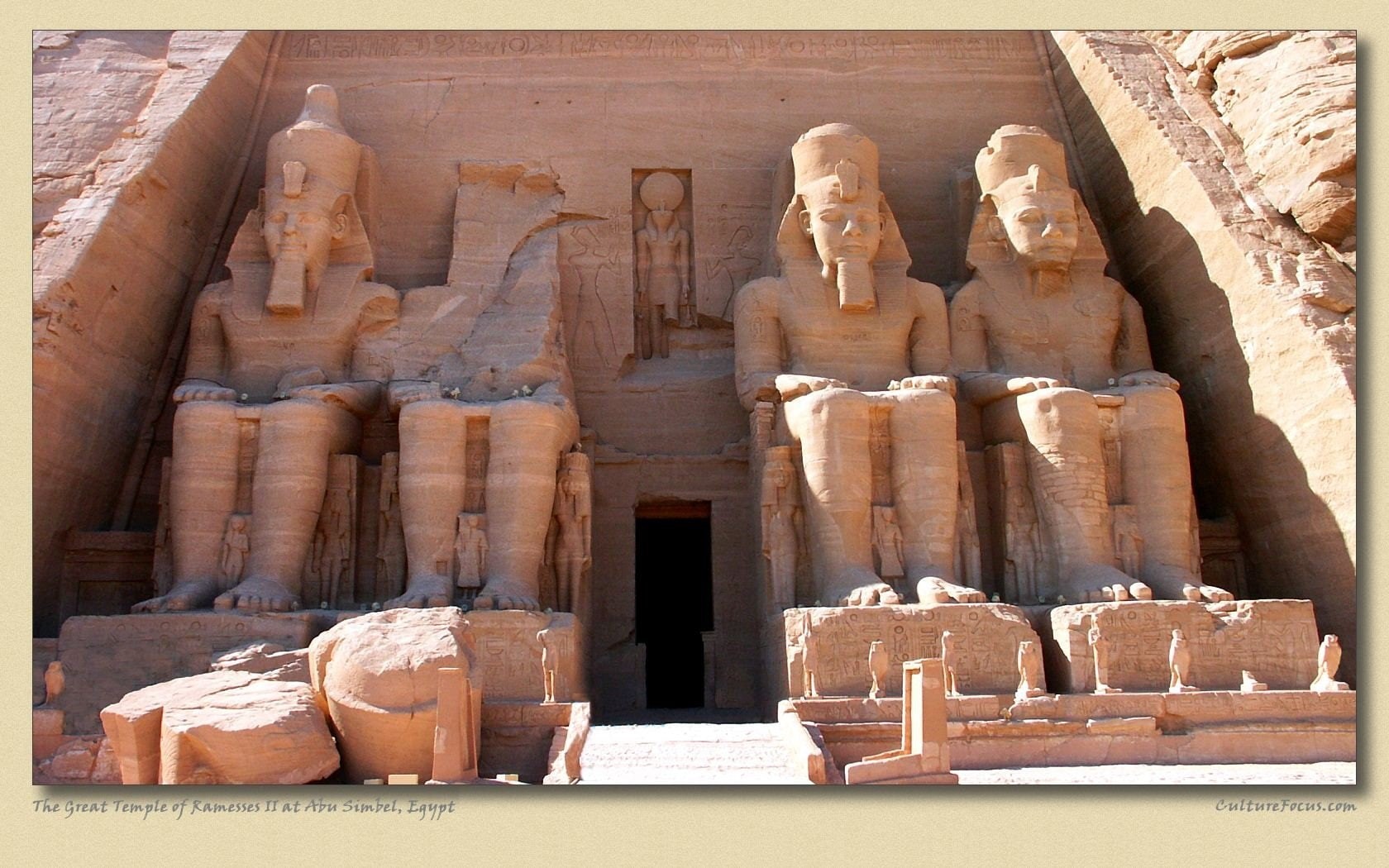 architecture, Africa, 720P, egypt, Ancient, Abu Simbel, HD Wallpaper