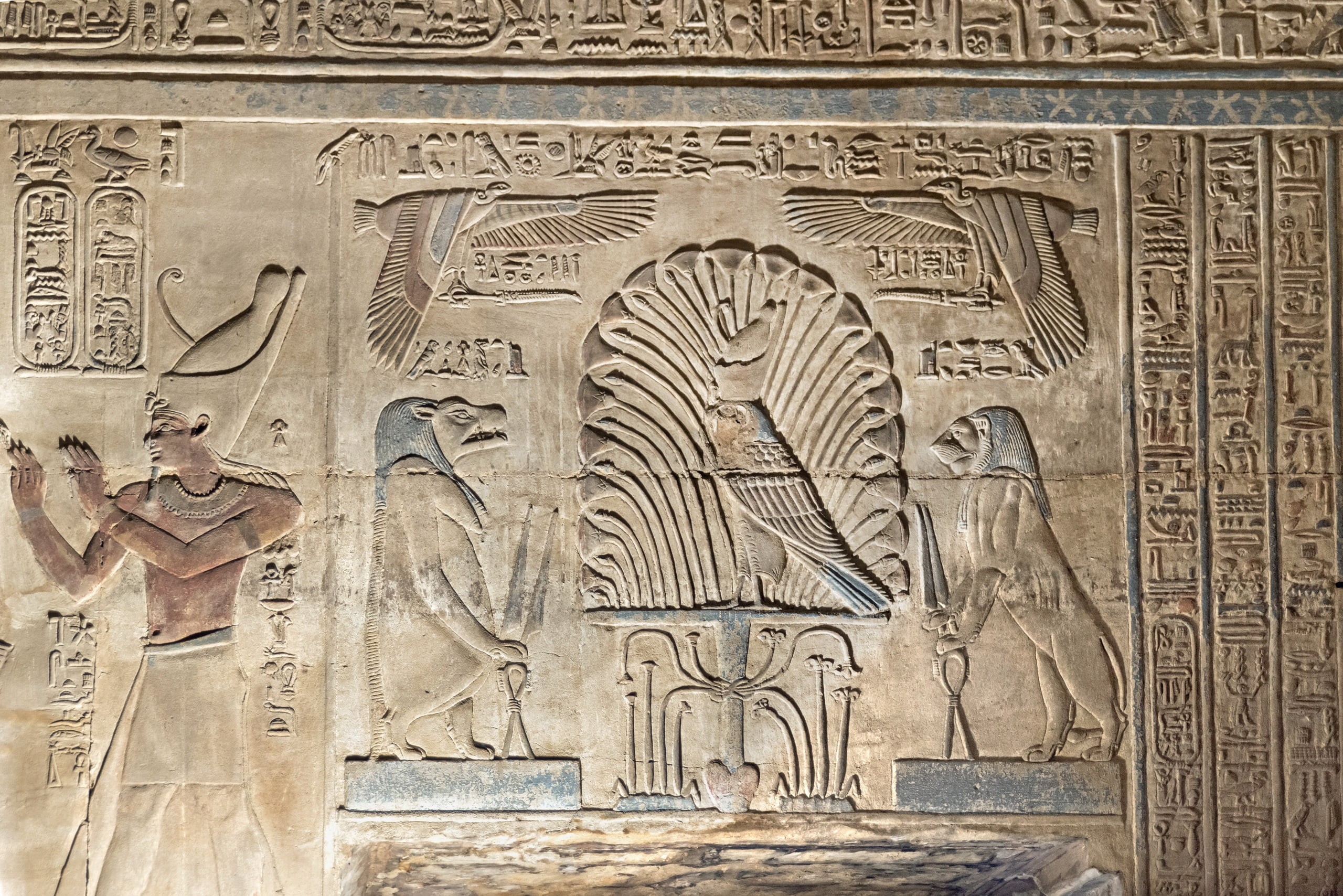 Egypt, 2K, Karnak, Luxor, Opet Temple, HD Wallpaper