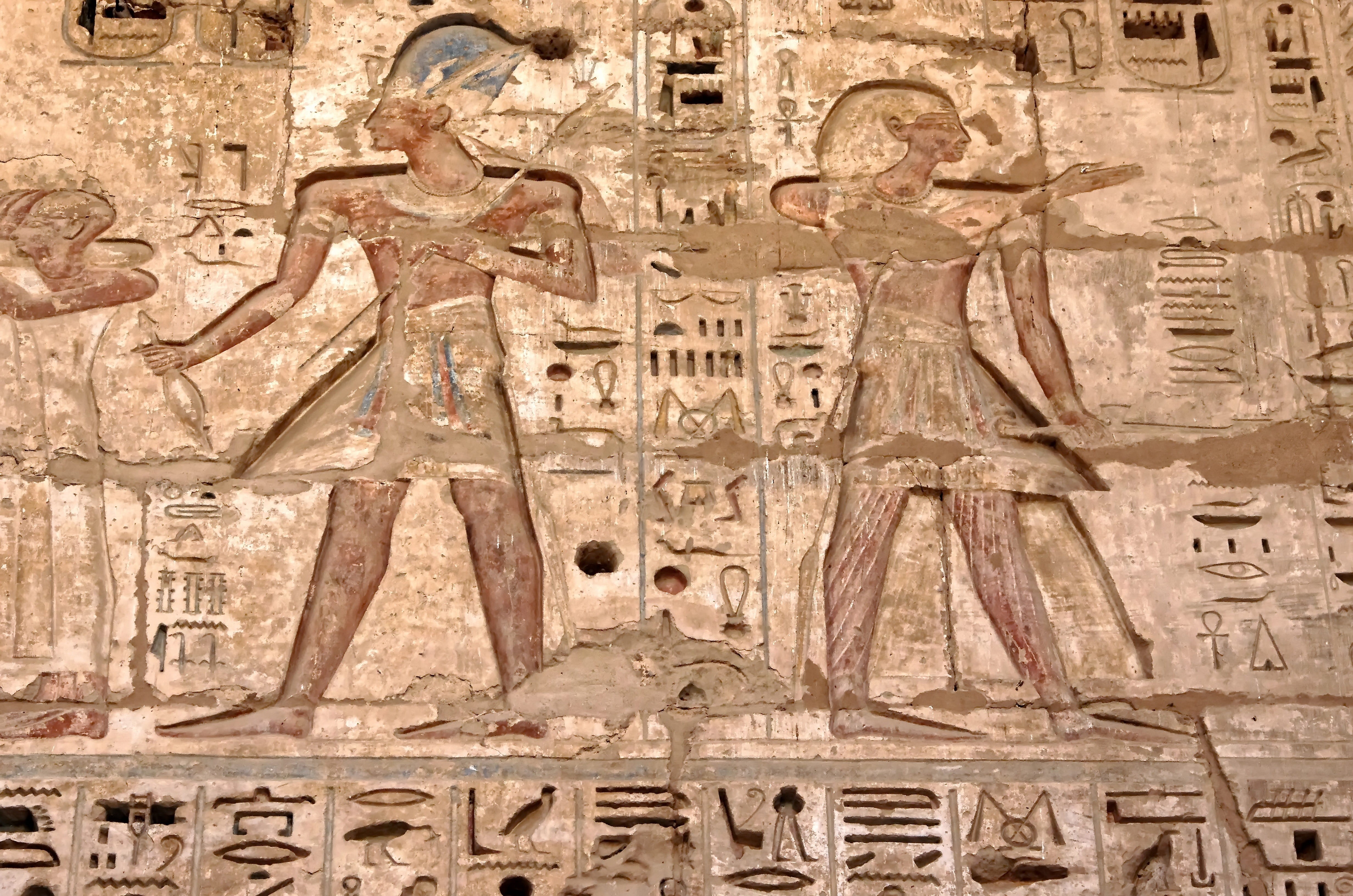 bas relief, craft, antique, engraving, 4K, travel, male likeness, egyptian, art and craft, hieroglyphs, religion, architecture, history, no people, built structure, HD Wallpaper