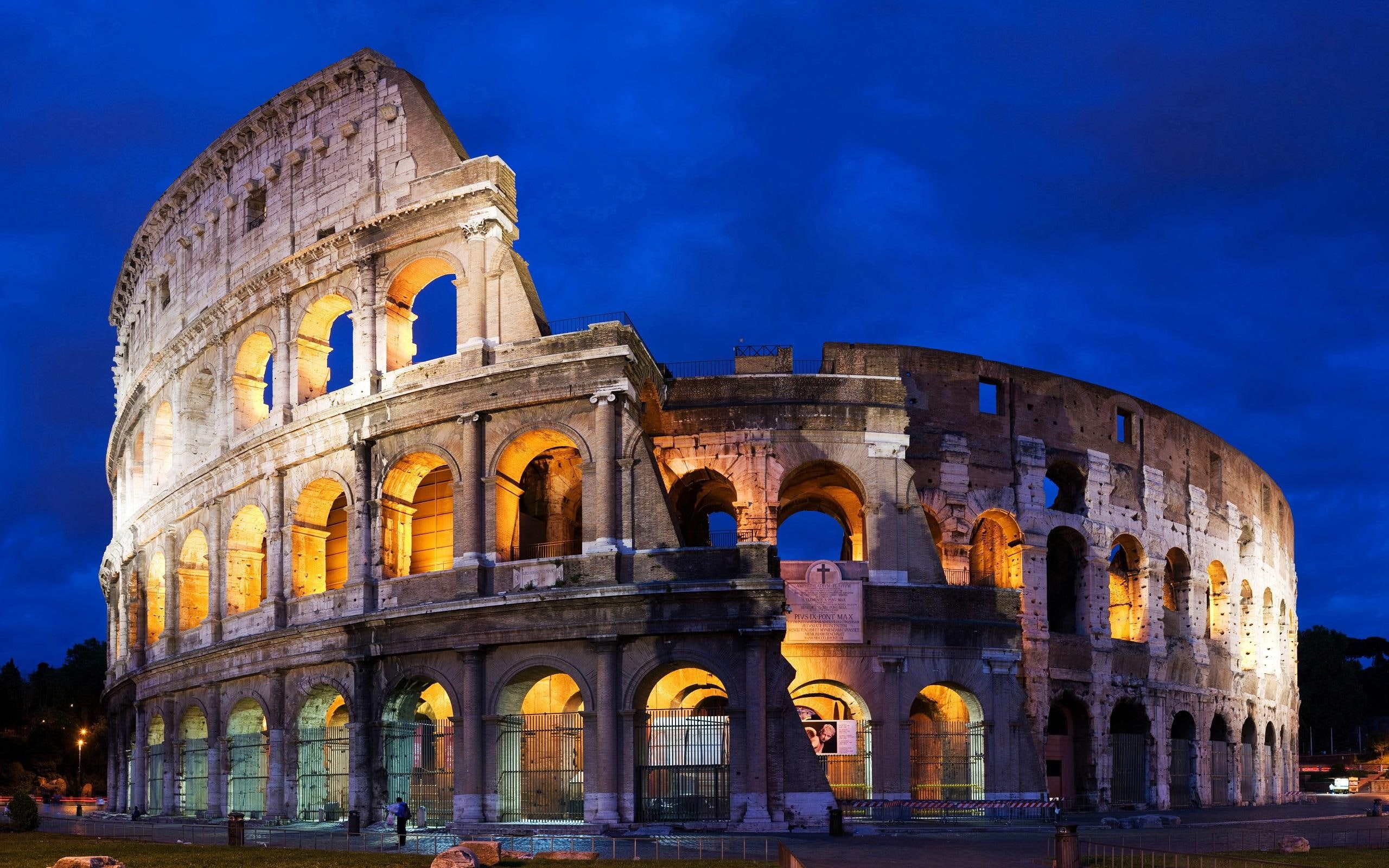 travel and world, colosseum, rome, 2K, HD Wallpaper