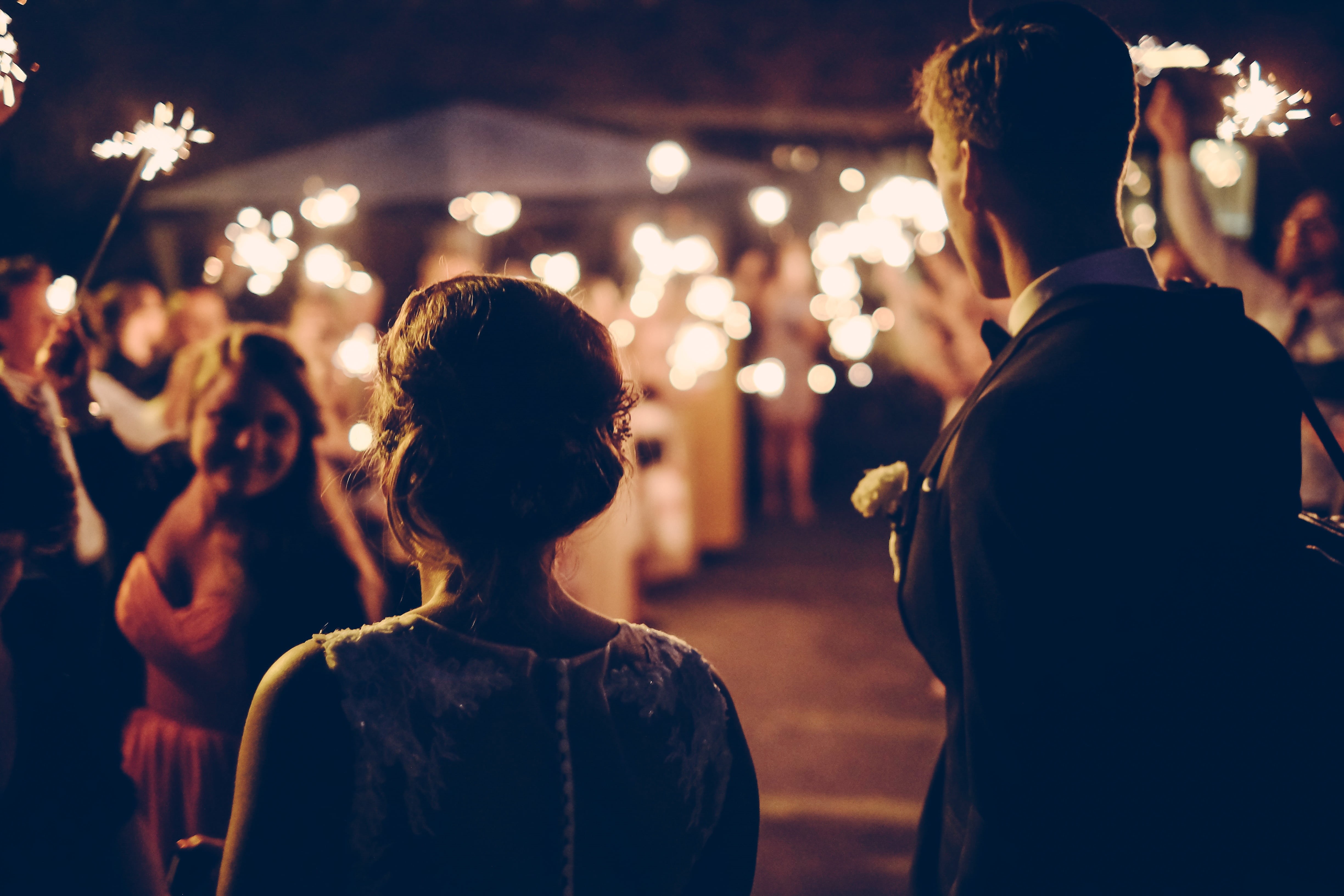 shallow, sparklers, girl, event, party, adult, women, stage - performance space, 4K, groom, entertainment event, arts culture and entertainment, photo, HD Wallpaper