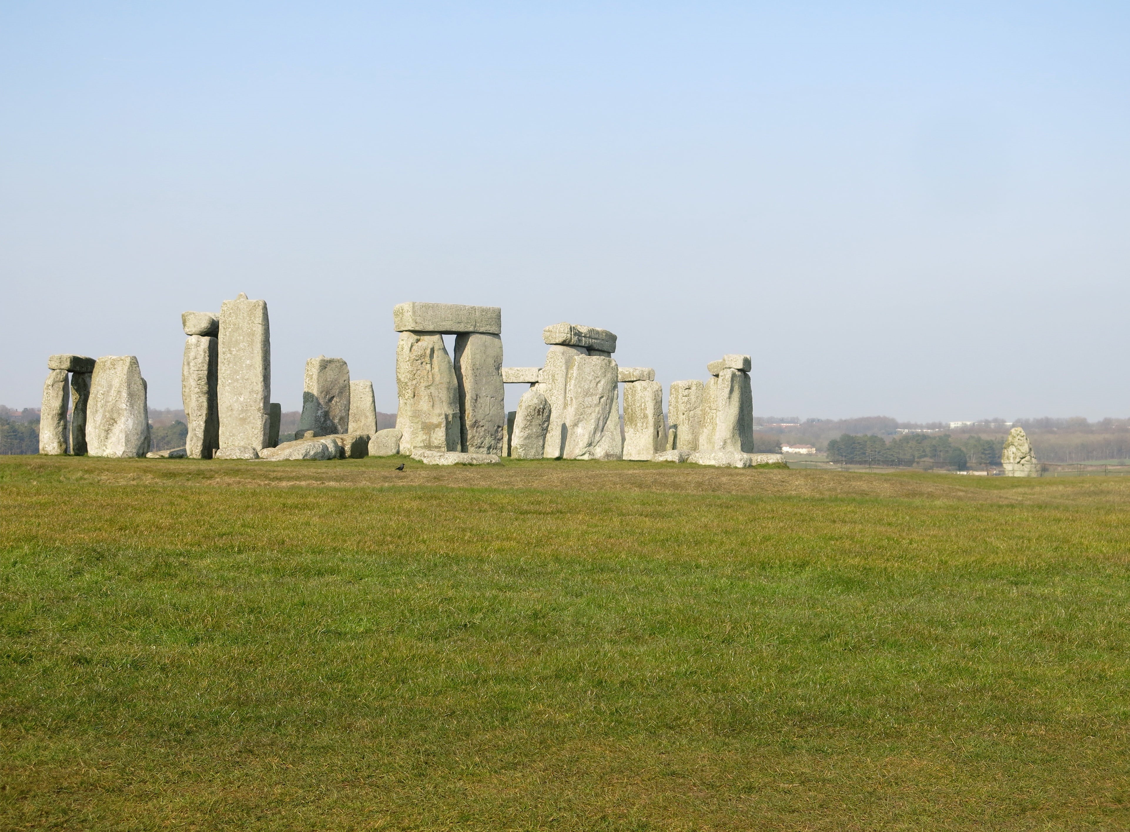 travel destinations, stone circle, tourism, grass, solid, ancient, field, stone henge, archaeology, uk, architecture, built structure, land, the past, stone material, HD Wallpaper
