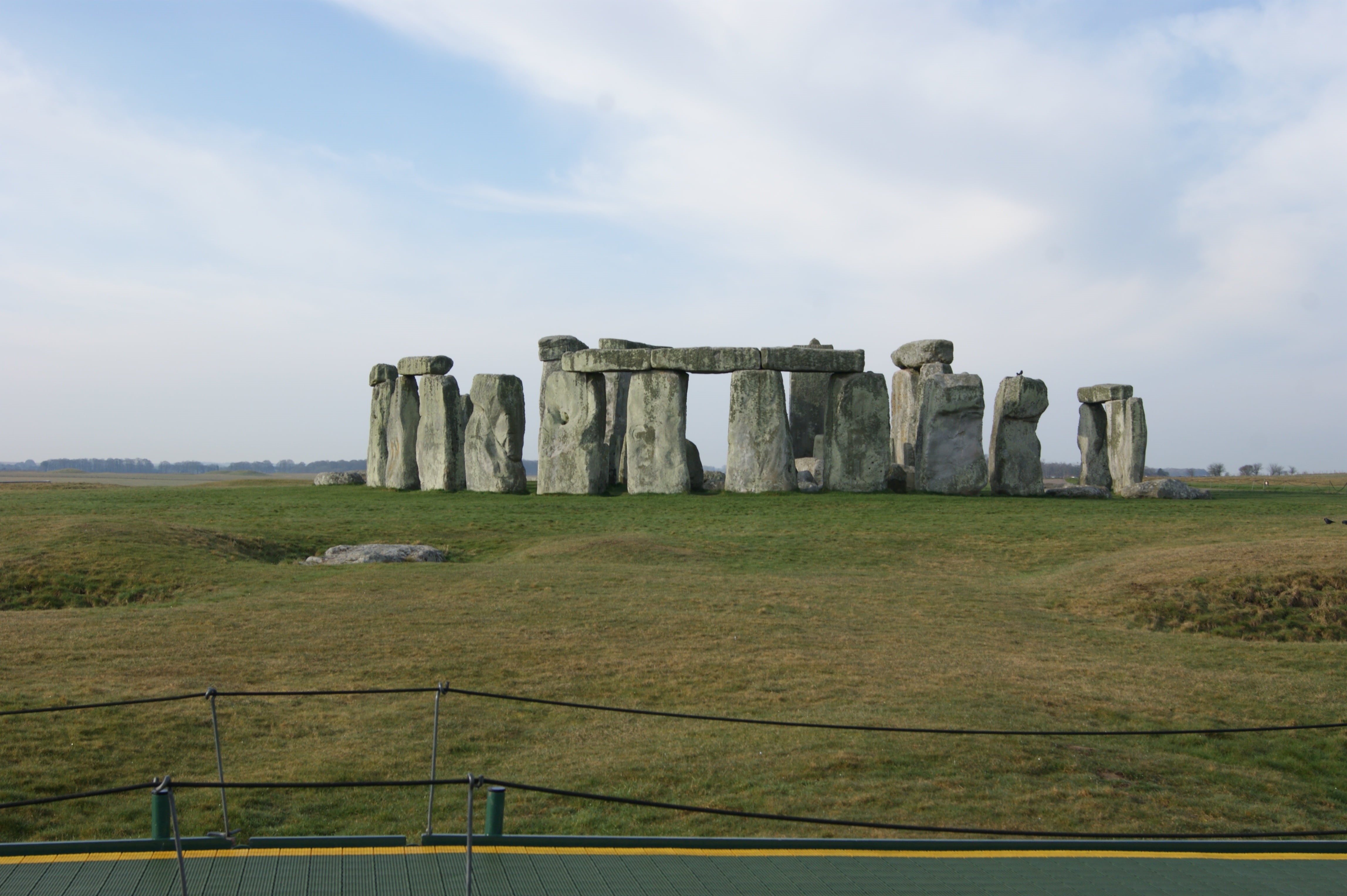 famous Place, mystical, landscape, england, travel, uK, grass, old, day, architecture, megalith, 4K, stone circle, travel destinations, archaeology, cultural sites, HD Wallpaper