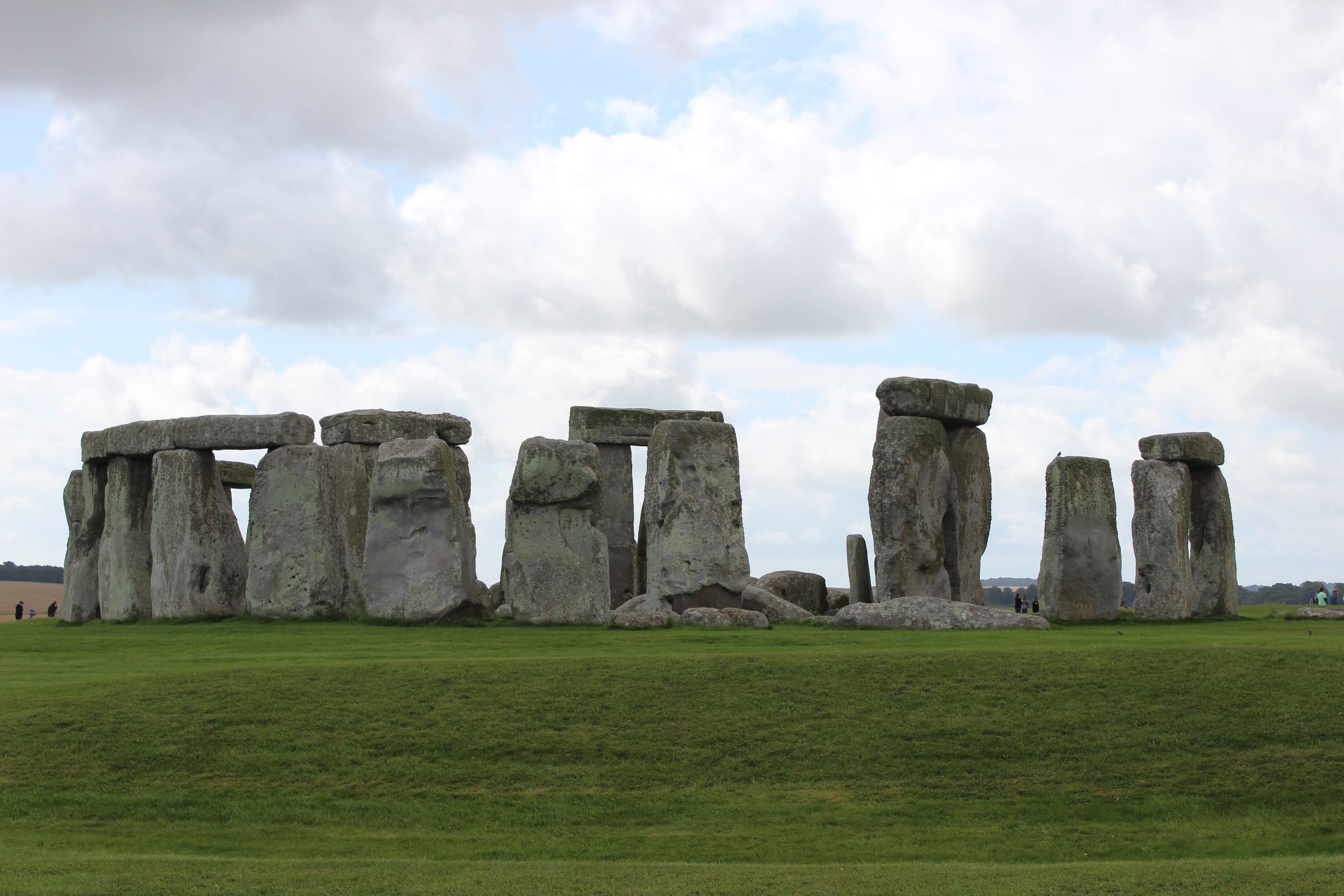 landscape, mystery, green color, travel, travel destinations, ancient civilization, nature, stonehenge, field, place, architecture, old, druid, cloud - sky, HD Wallpaper