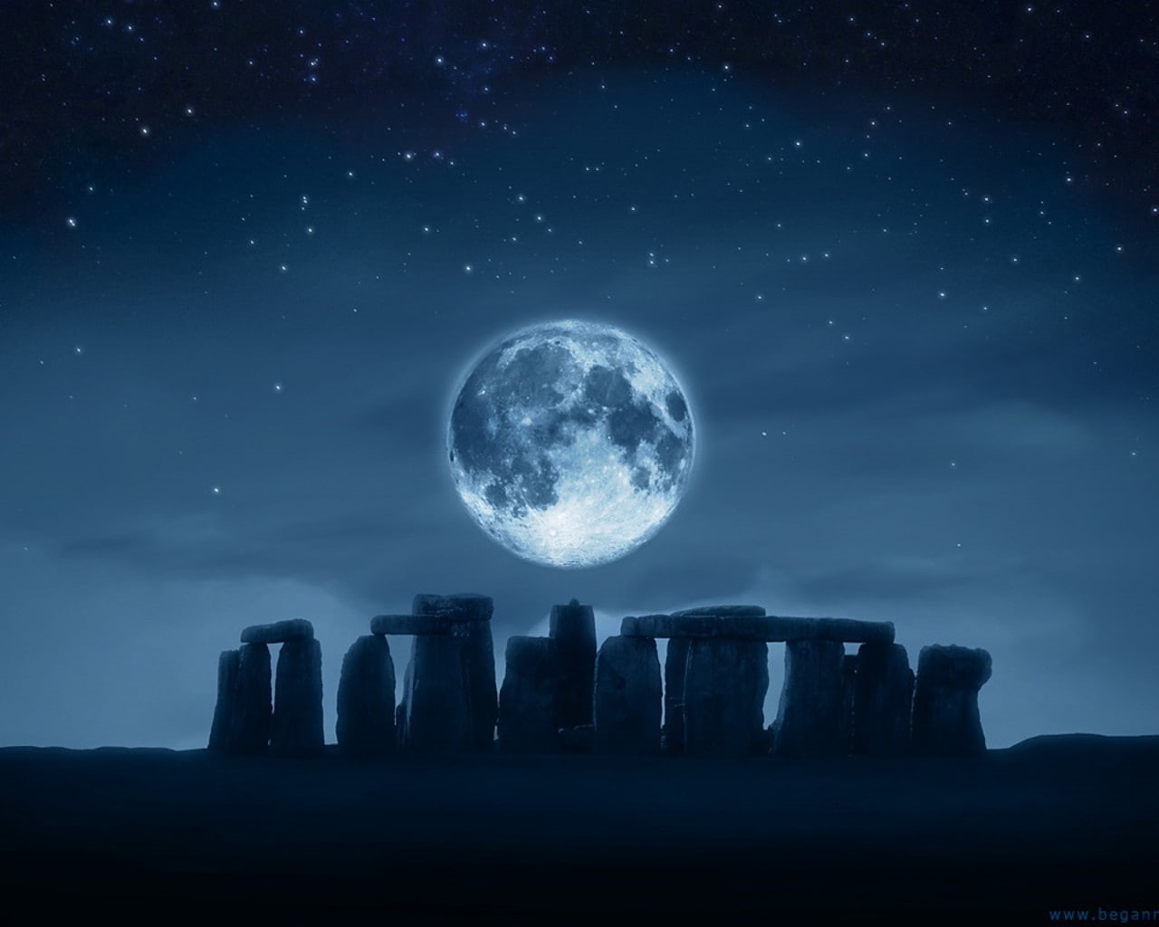 720P, cloud - sky, star - space, night, Stonehenge, architecture, nature, space, outdoors, tranquil scene, dusk, astronomy, sky, scenics - nature, sphere, HD Wallpaper