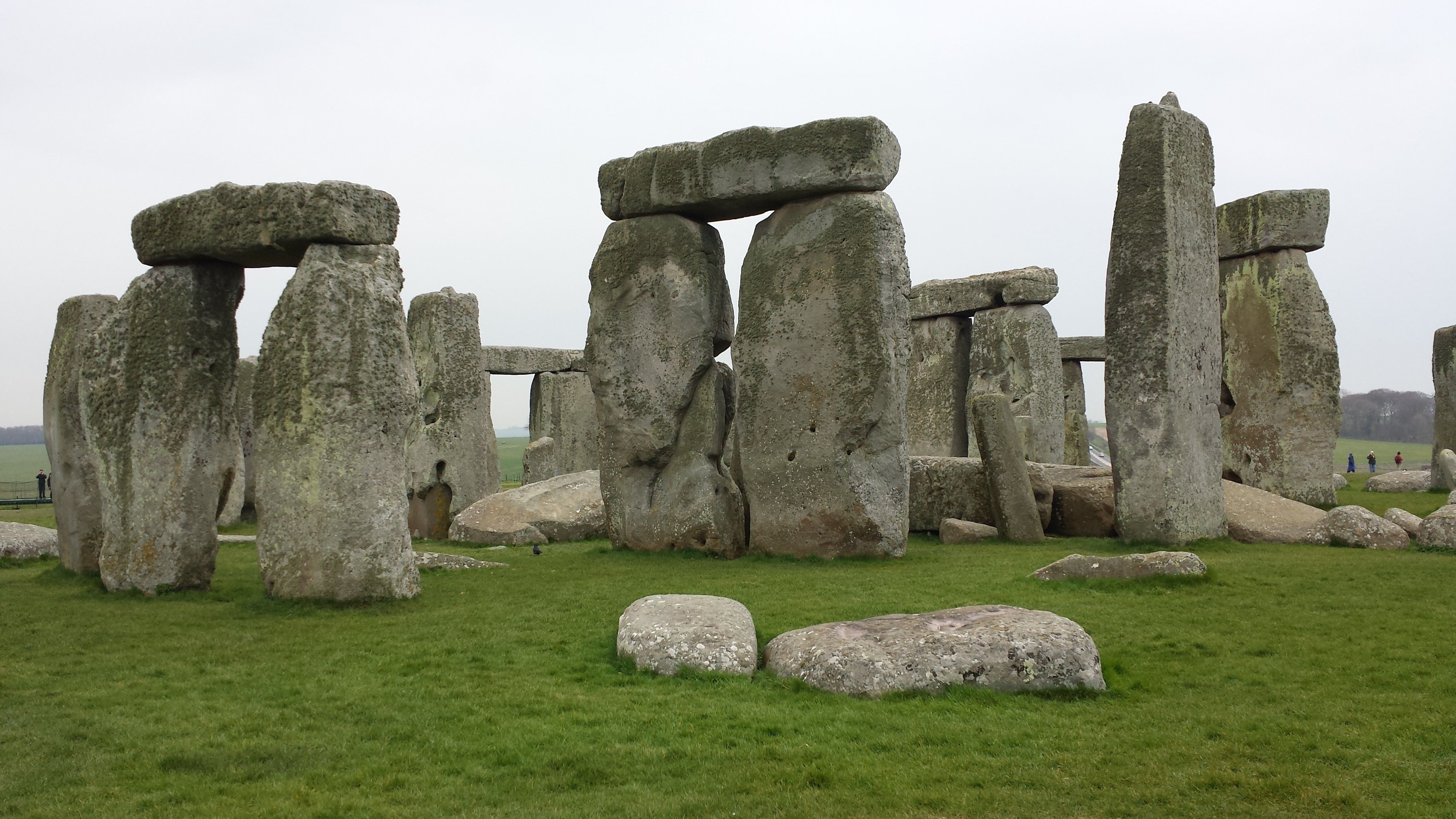 ancient, nature, sky, 4K, stonehenge, archaeology, ruined, tombstone, megalith, old, plant, travel, travel destinations, no people, salisbury - England, HD Wallpaper